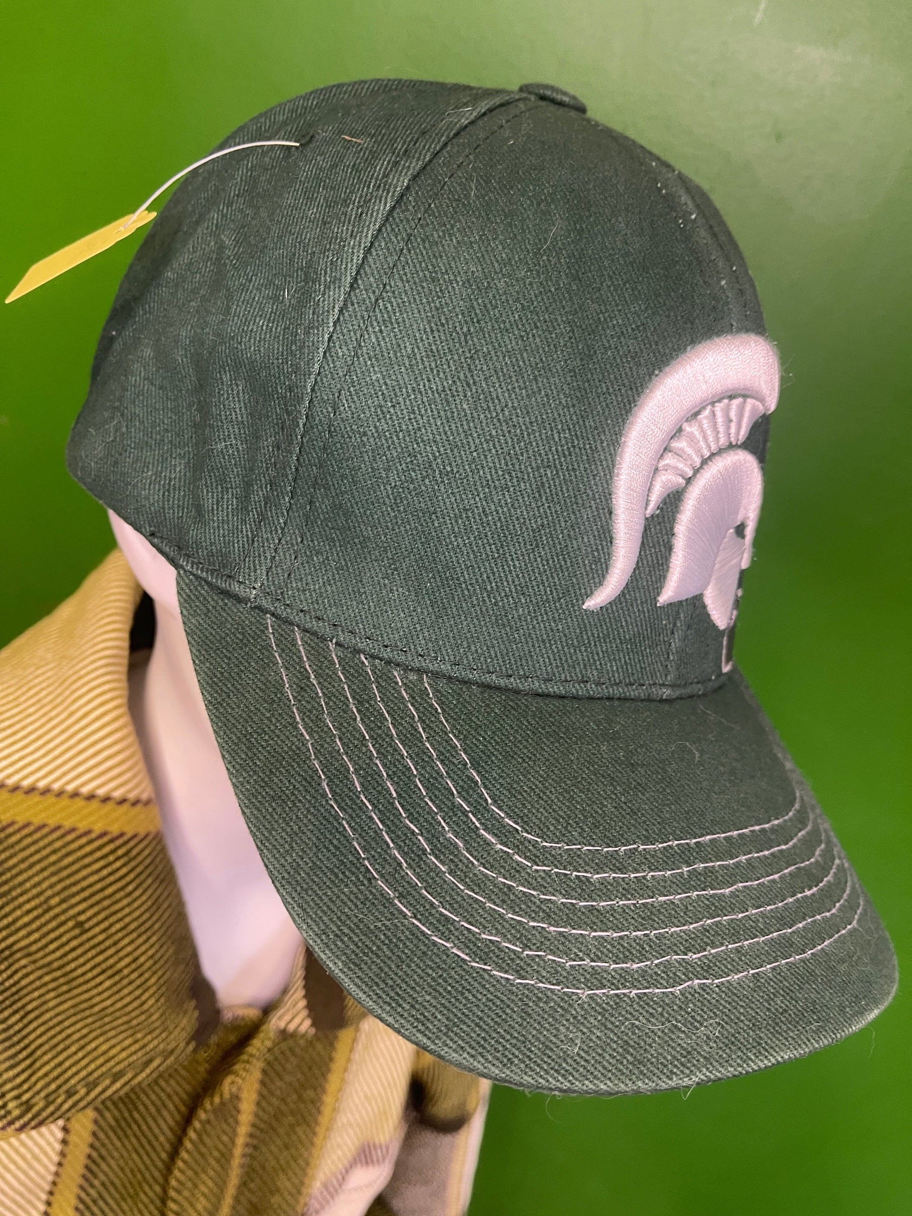 NCAA Michigan State Spartans 100% Cotton Snapback Hat/Cap OSFM