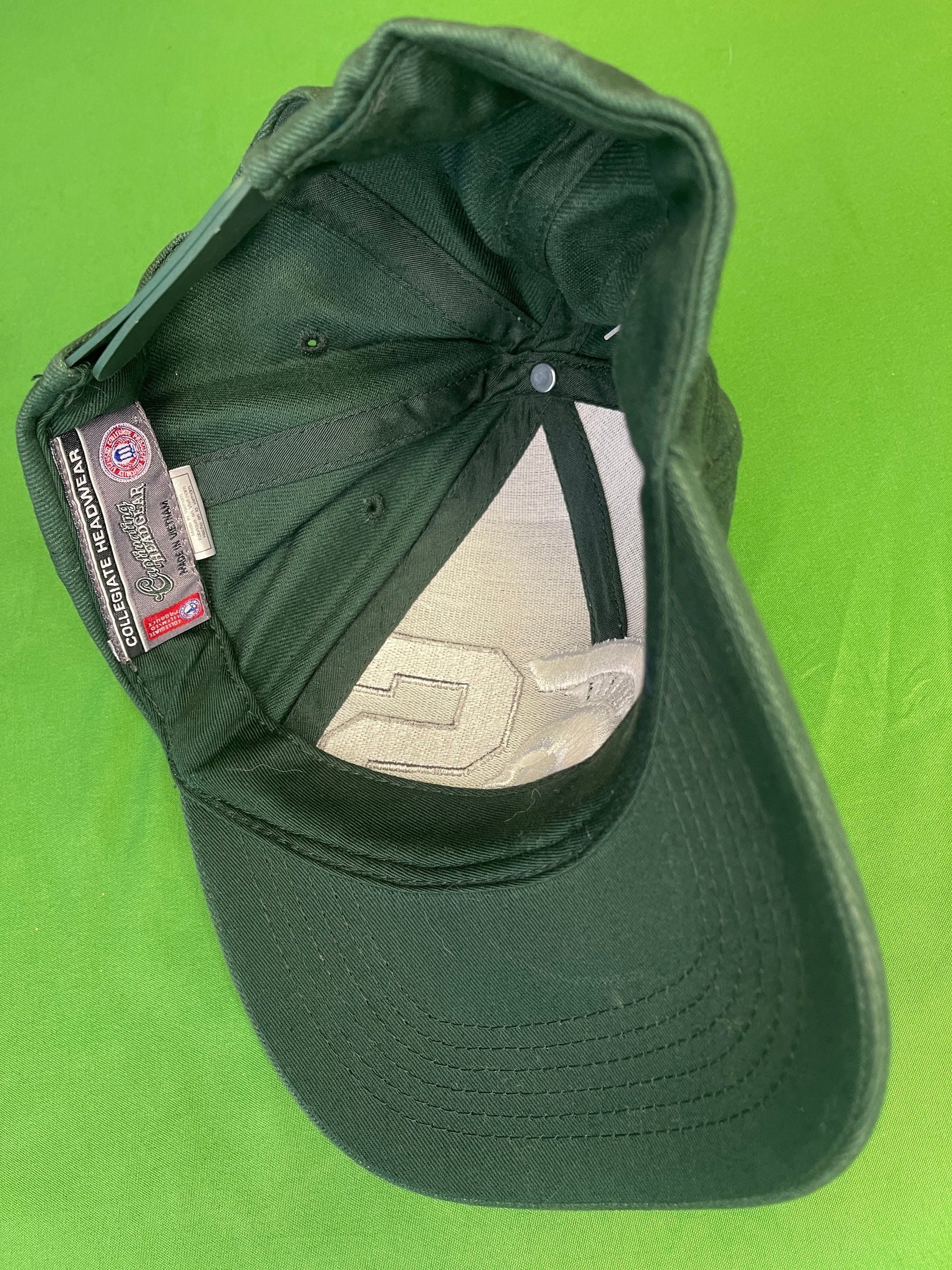 NCAA Michigan State Spartans 100% Cotton Snapback Hat/Cap OSFM