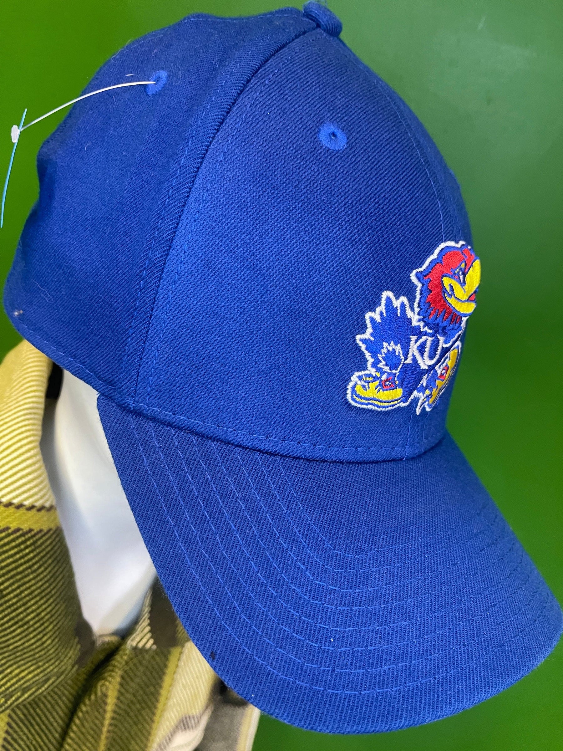 NCAA Kansas Jayhawks New Era 39THIRTY Hat/Cap Small/Medium