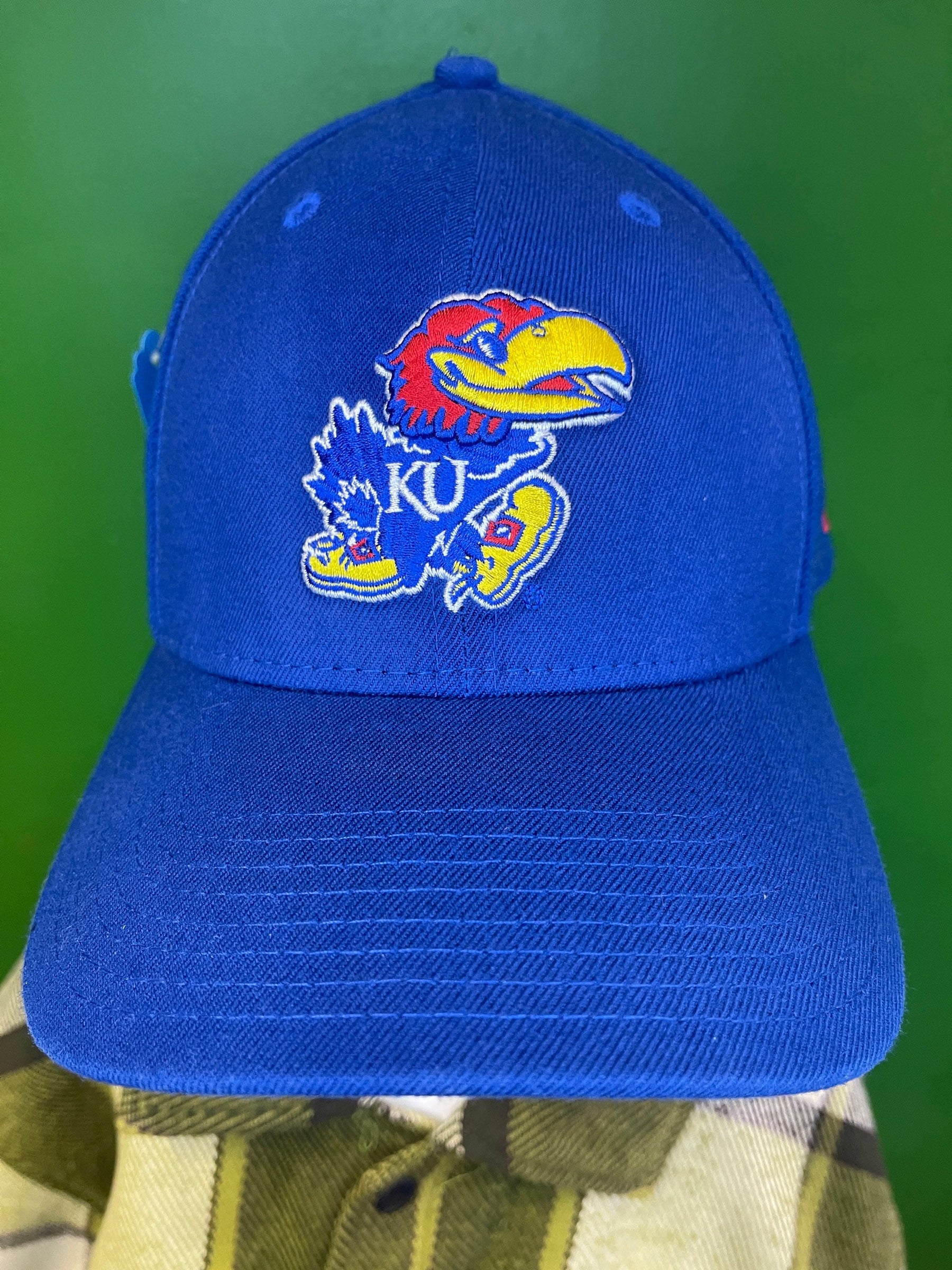 NCAA Kansas Jayhawks New Era 39THIRTY Hat/Cap Small/Medium