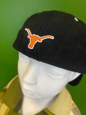 NCAA Texas Longhorns Black "T" Logo Fitted Hat/Cap 7