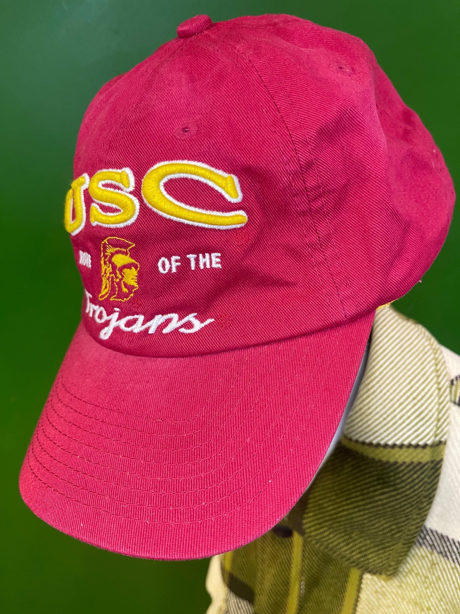 NCAA USC Trojans 100% Cotton Strapback Hat/Cap OSFM