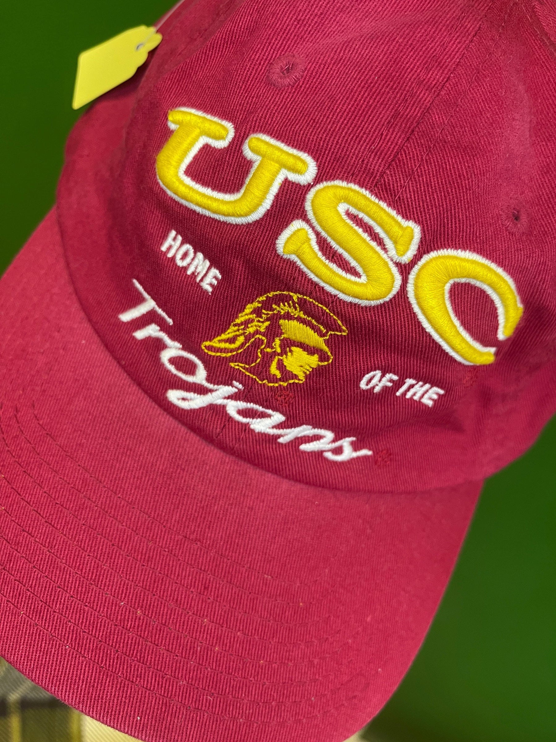 NCAA USC Trojans 100% Cotton Strapback Hat/Cap OSFM