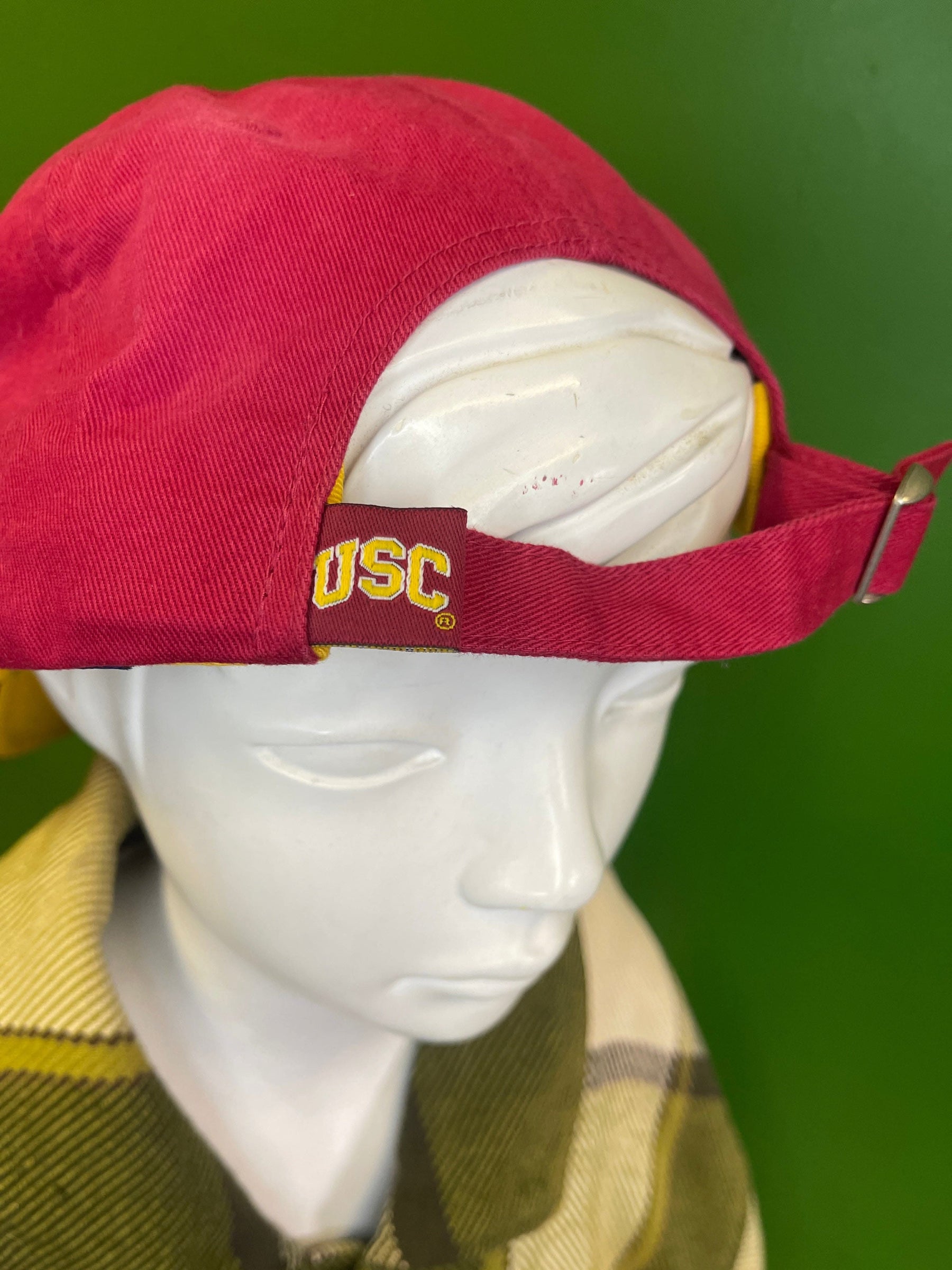 NCAA USC Trojans 100% Cotton Strapback Hat/Cap OSFM