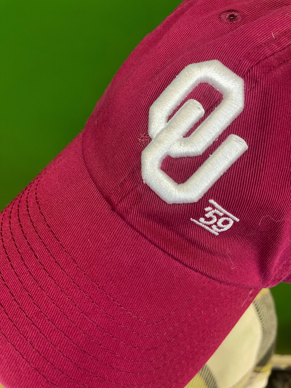 NCAA Oklahoma Sooners 100% Cotton Strapback Hat/Cap OSFM