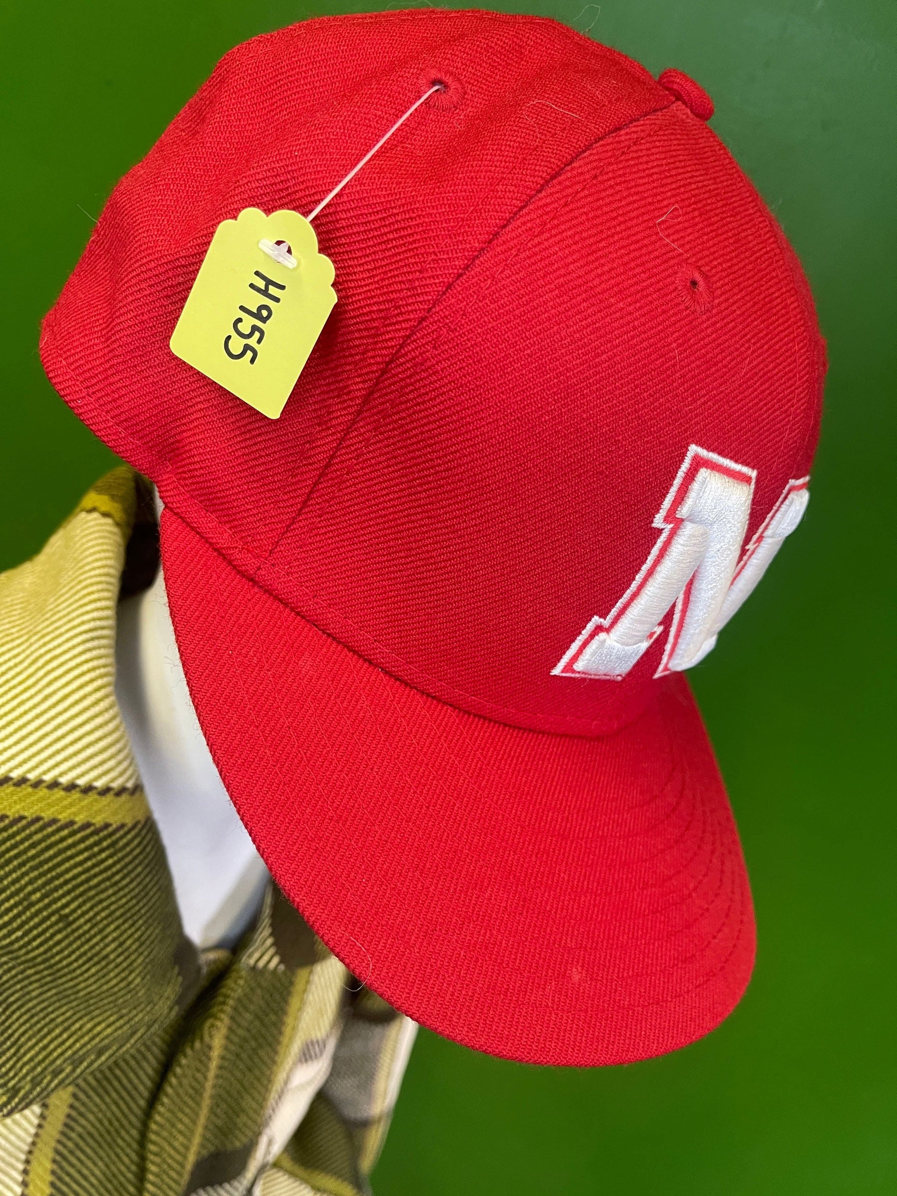 NCAA Nebraska Cornhuskers New Era 59FIFTY Hat/Cap 7-1/4
