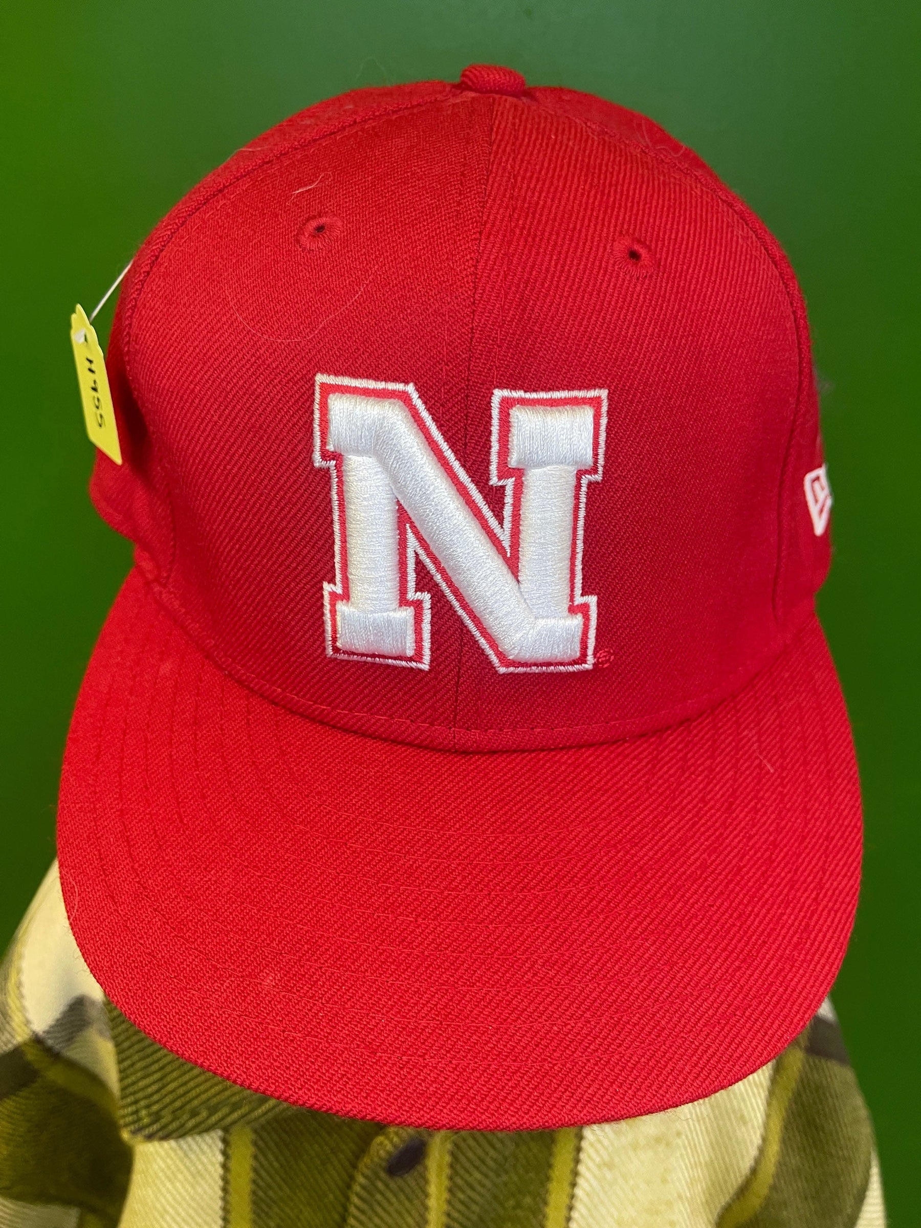 NCAA Nebraska Cornhuskers New Era 59FIFTY Hat/Cap 7-1/4