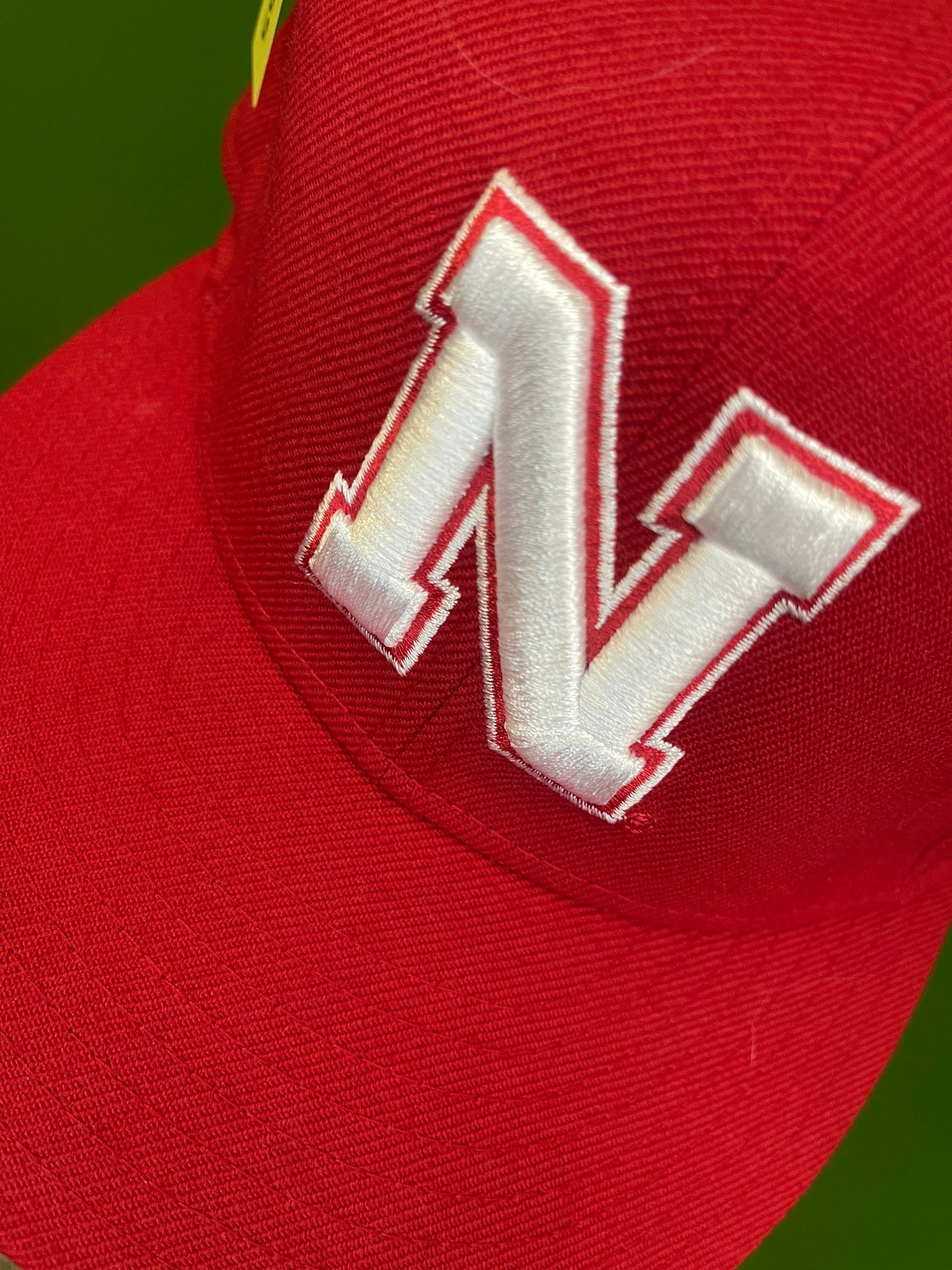 NCAA Nebraska Cornhuskers New Era 59FIFTY Hat/Cap 7-1/4