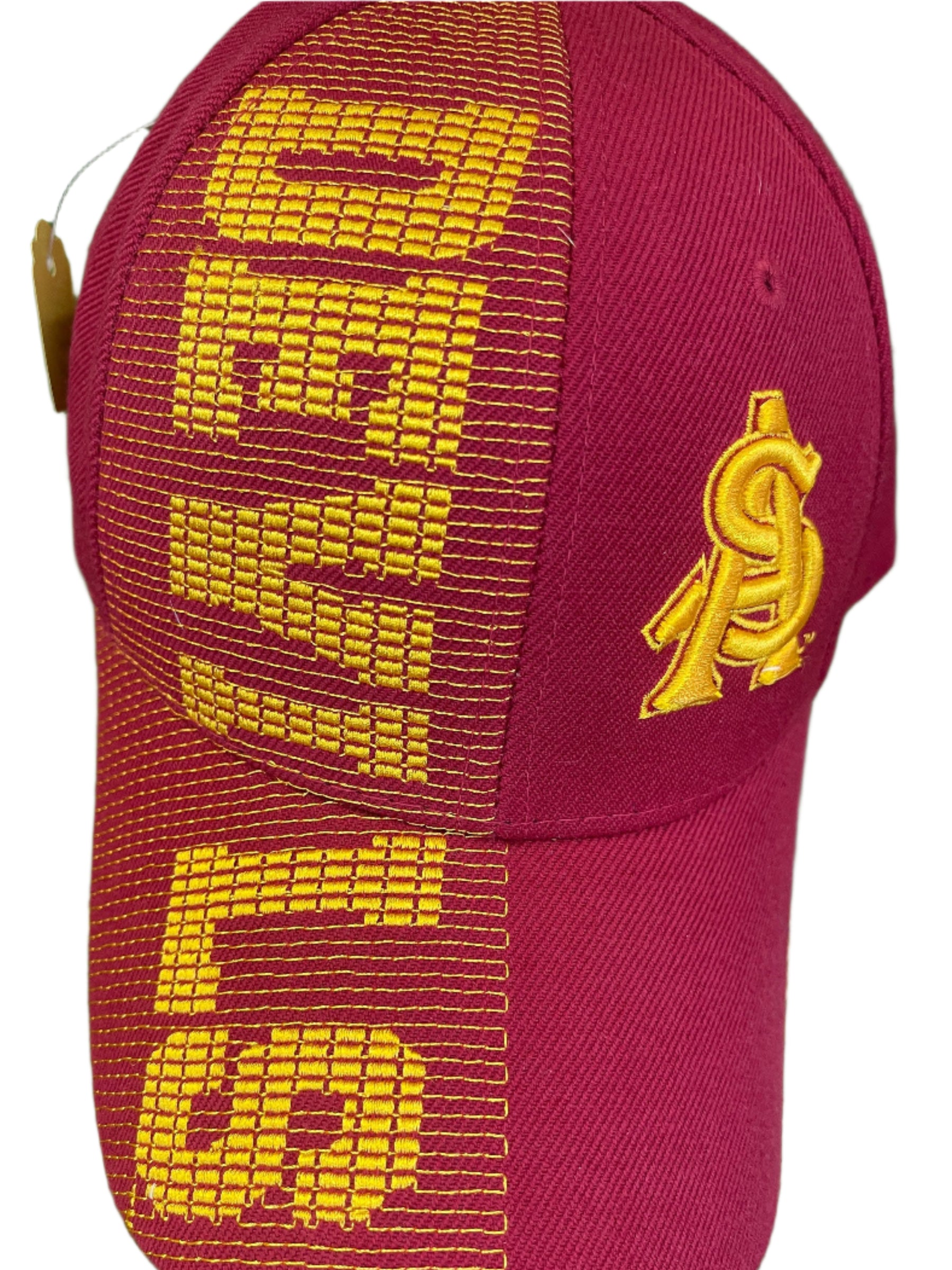 NCAA Arizona State Sun Devils Spellout Strapback Hat/Cap OSFM