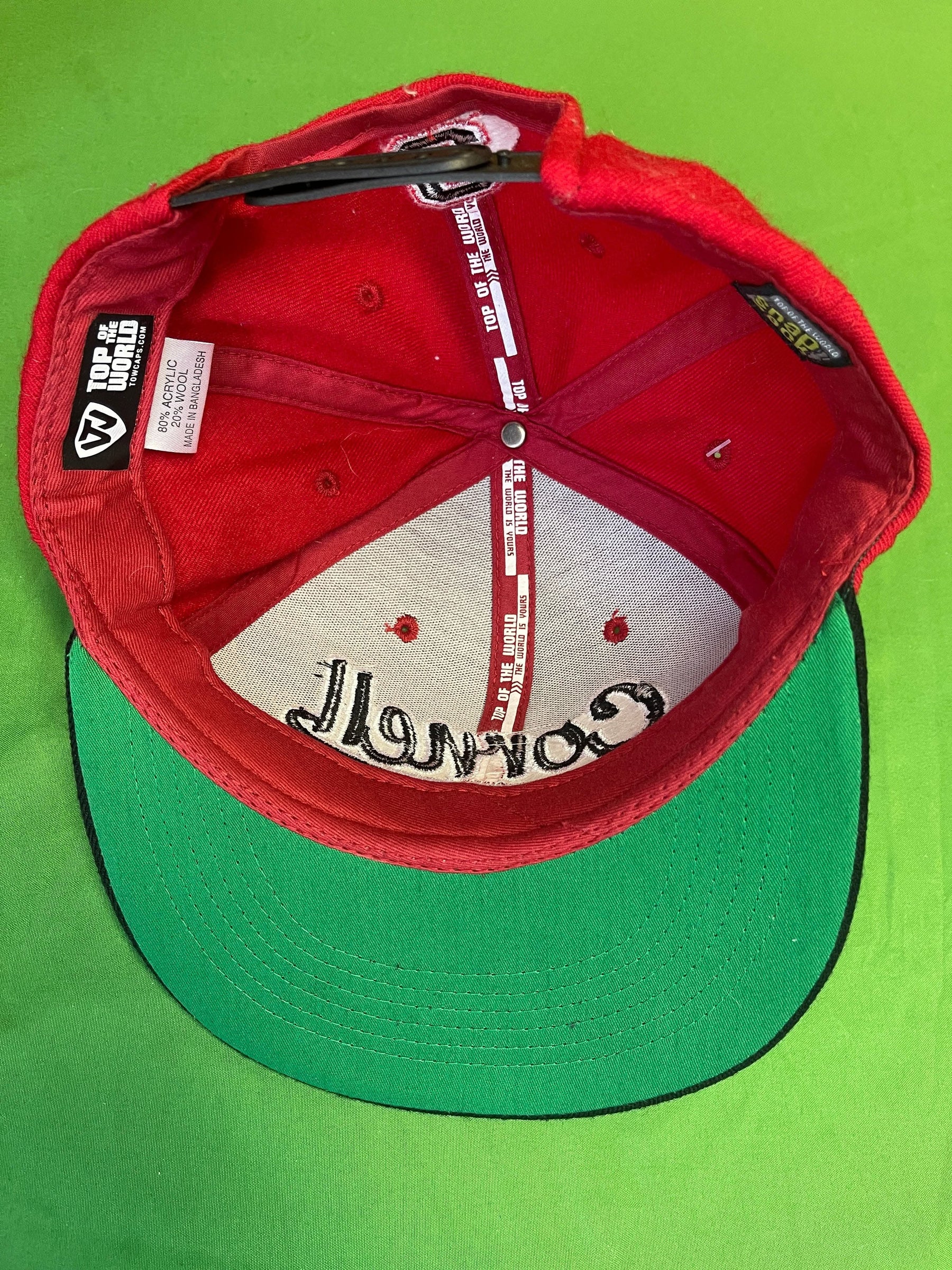 NCAA Cornell Big Red Snapback Hat/Cap OSFM