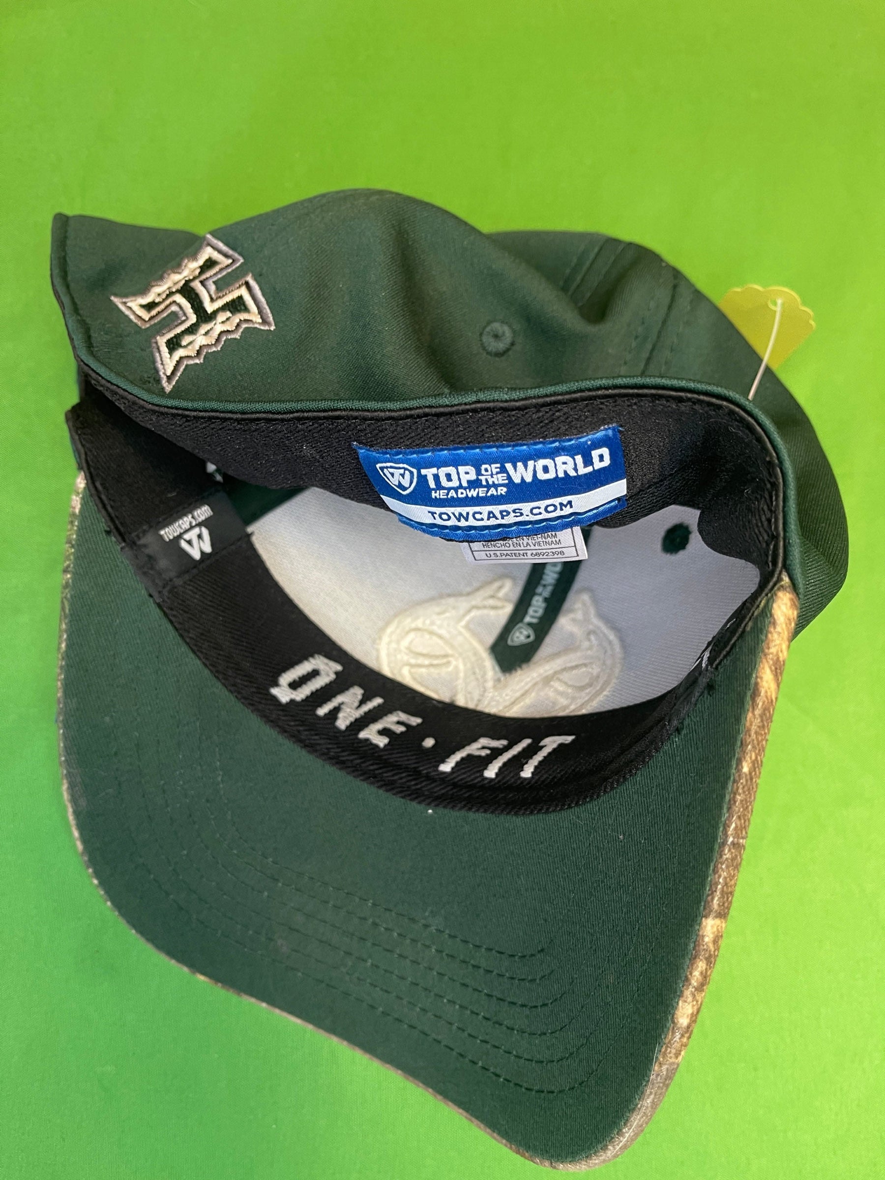 NCAA Hawaii Rainbow Warriors Realtree Camo Hat/Cap OSFM