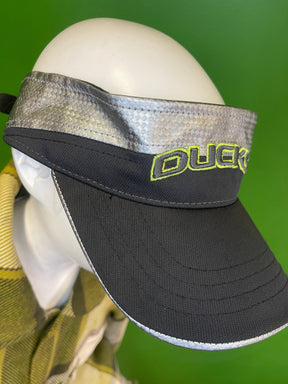 NCAA Oregon Ducks Zephyr Silver Strapback Visor Hat/Cap OSFM