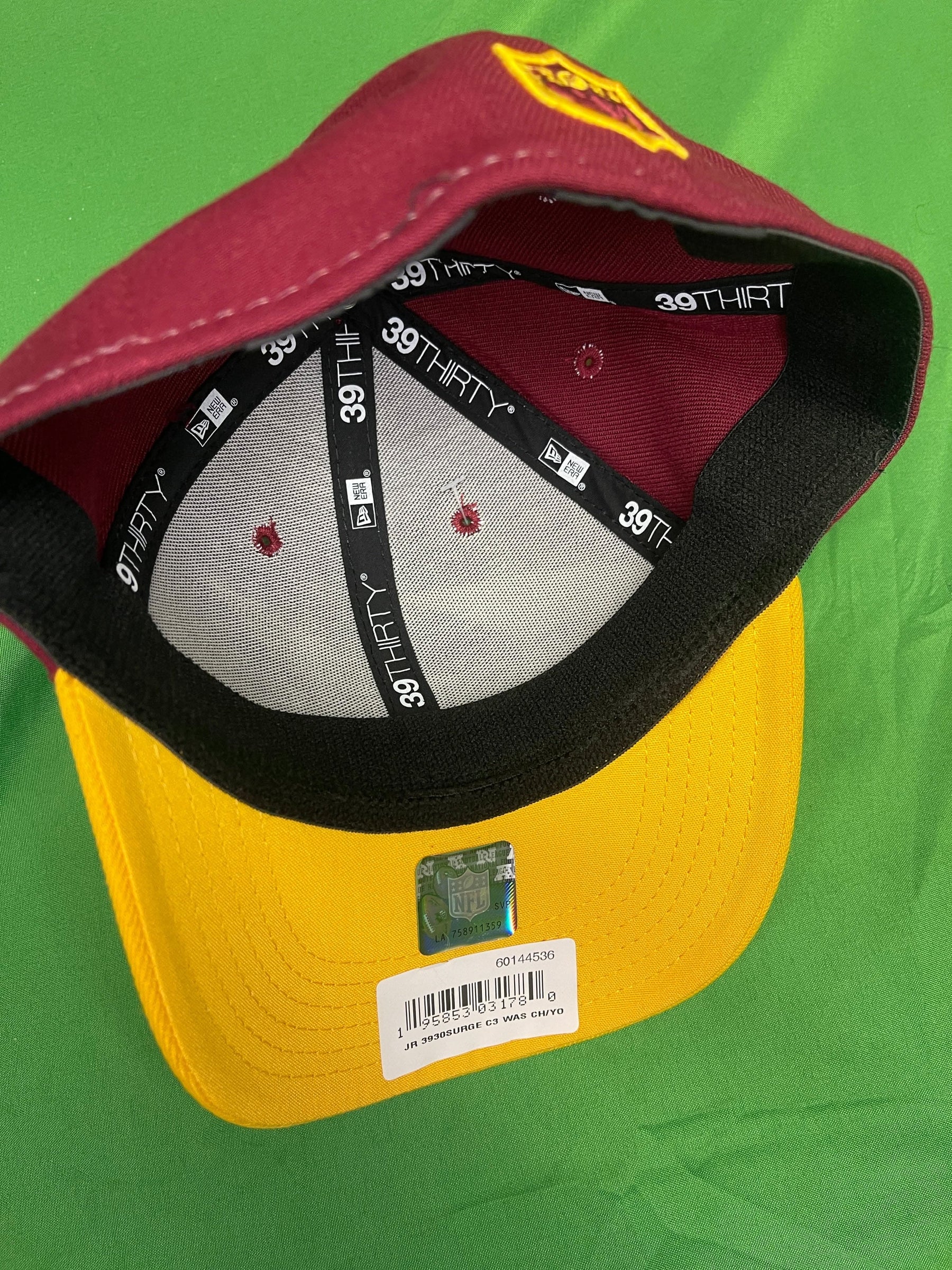 NFL Washington Commanders New Era 39THIRTY Hat/Cap Child/Youth OSFA NWT