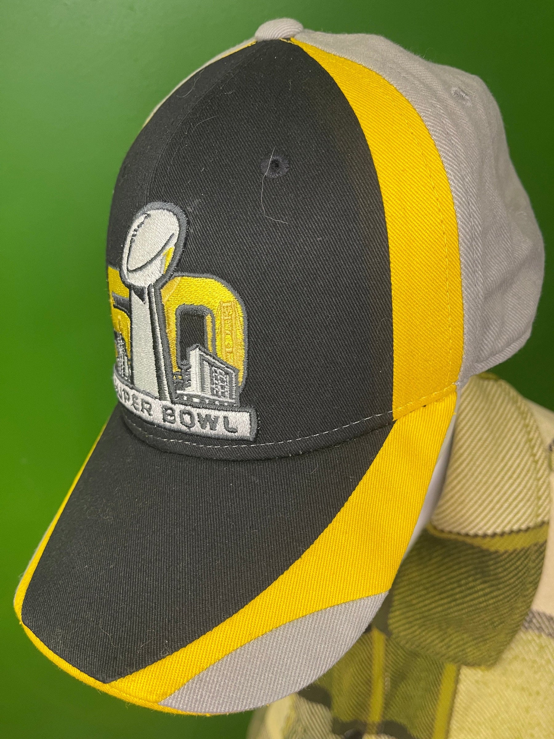 NFL Super Bowl 50 Colourblock Strapback Hat/Cap Youth OSFM