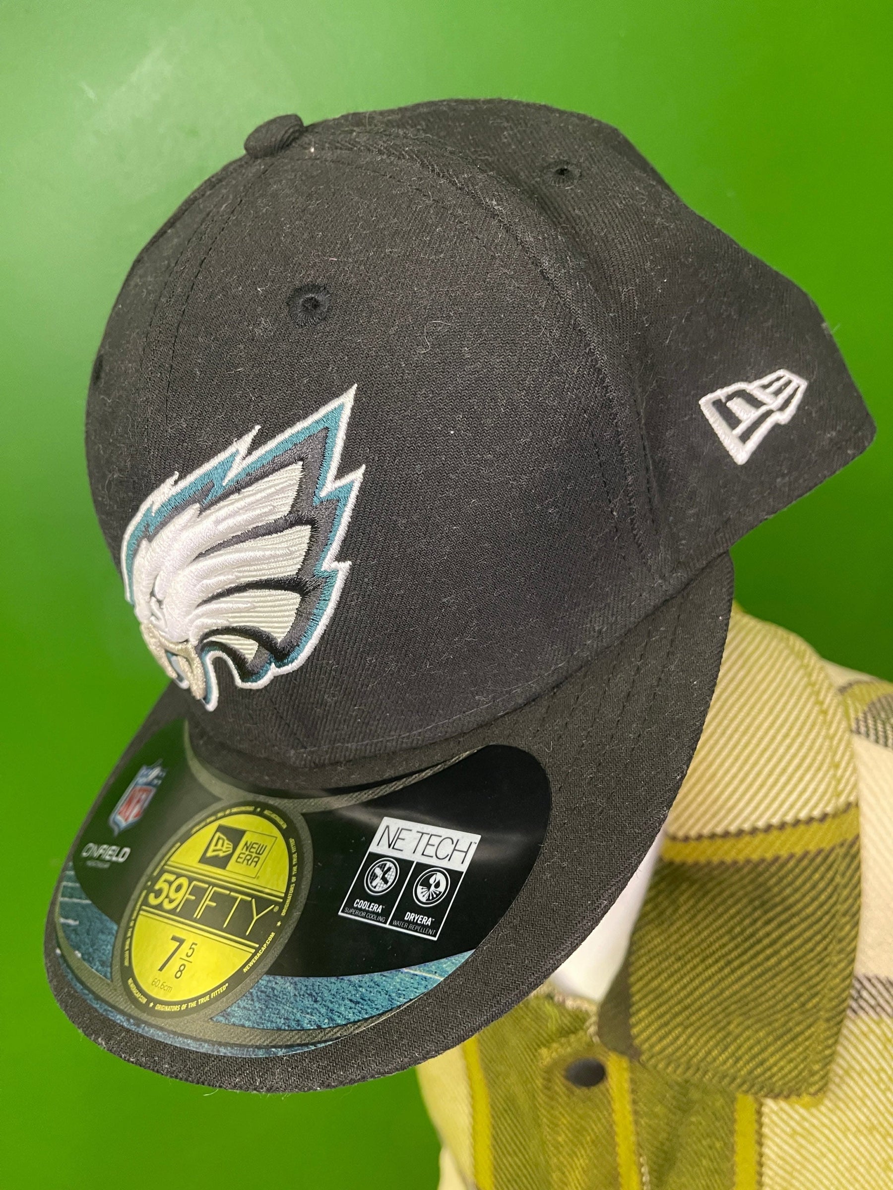 NFL Philadelphia Eagles New Era 59FIFTY Hat/Cap 7-5/8 NWT