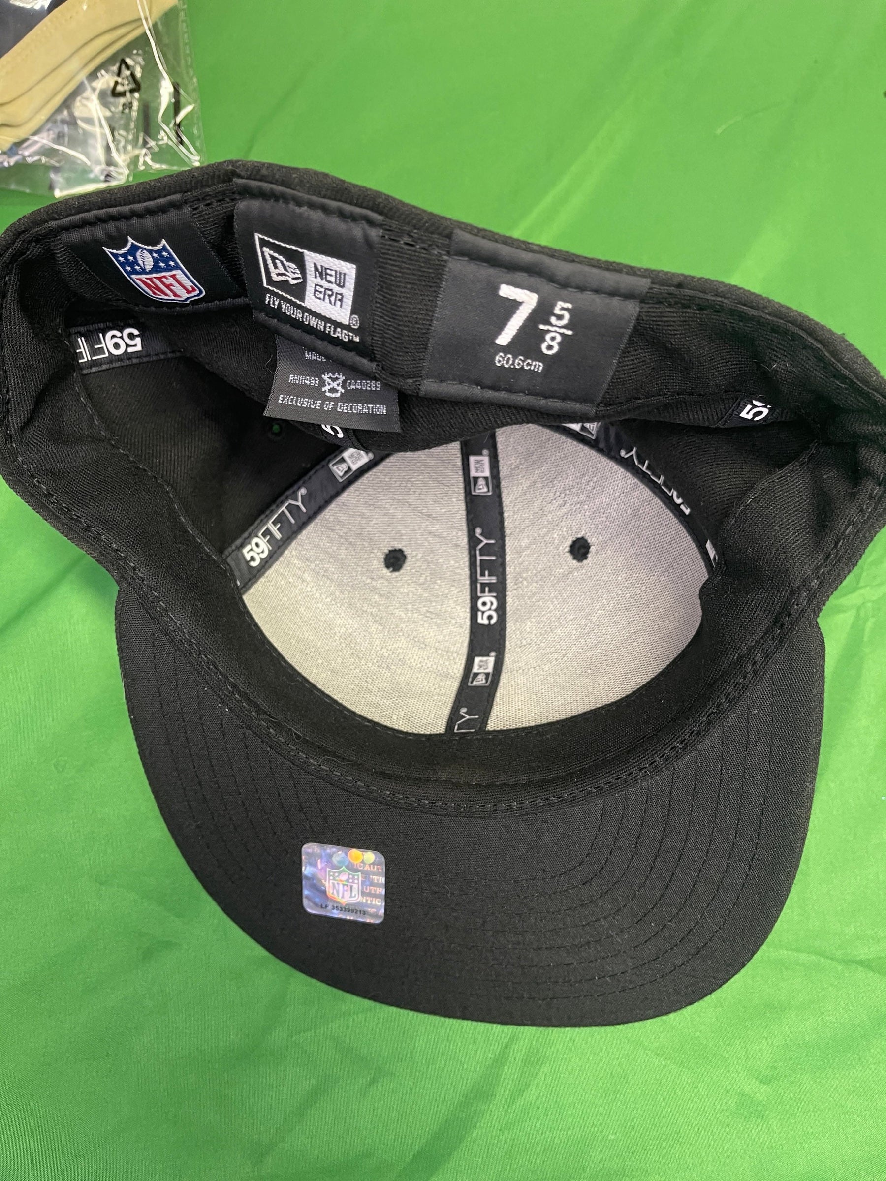 NFL Philadelphia Eagles New Era 59FIFTY Hat/Cap 7-5/8 NWT