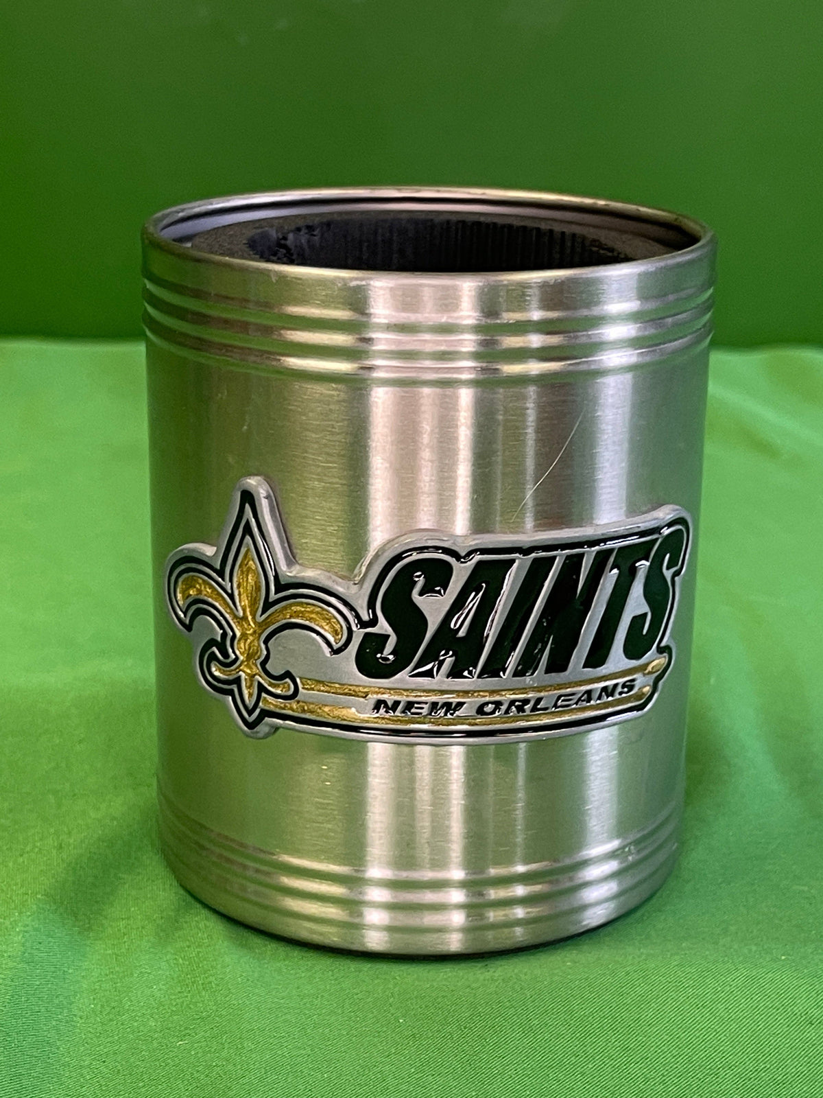 NFL New Orleans Saints Stainless Steel Can Cooler/Cosy