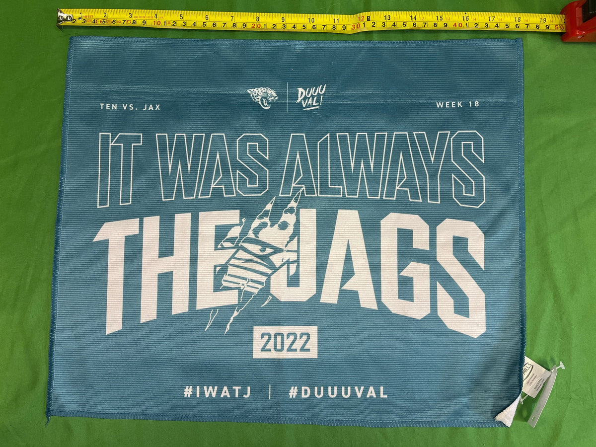 NFL Jacksonville Jaguars 2022 Week 18 "It Was Always the Jags" Fan Rally Towel