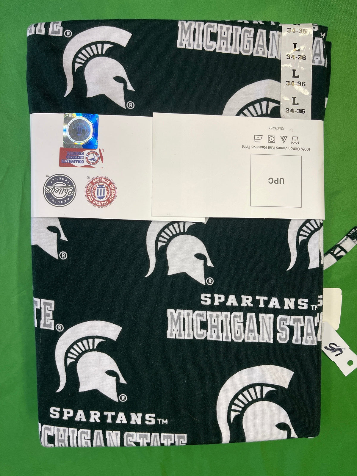 NCAA Michigan State Spartans Pyjama Bottoms Men's Large NWT