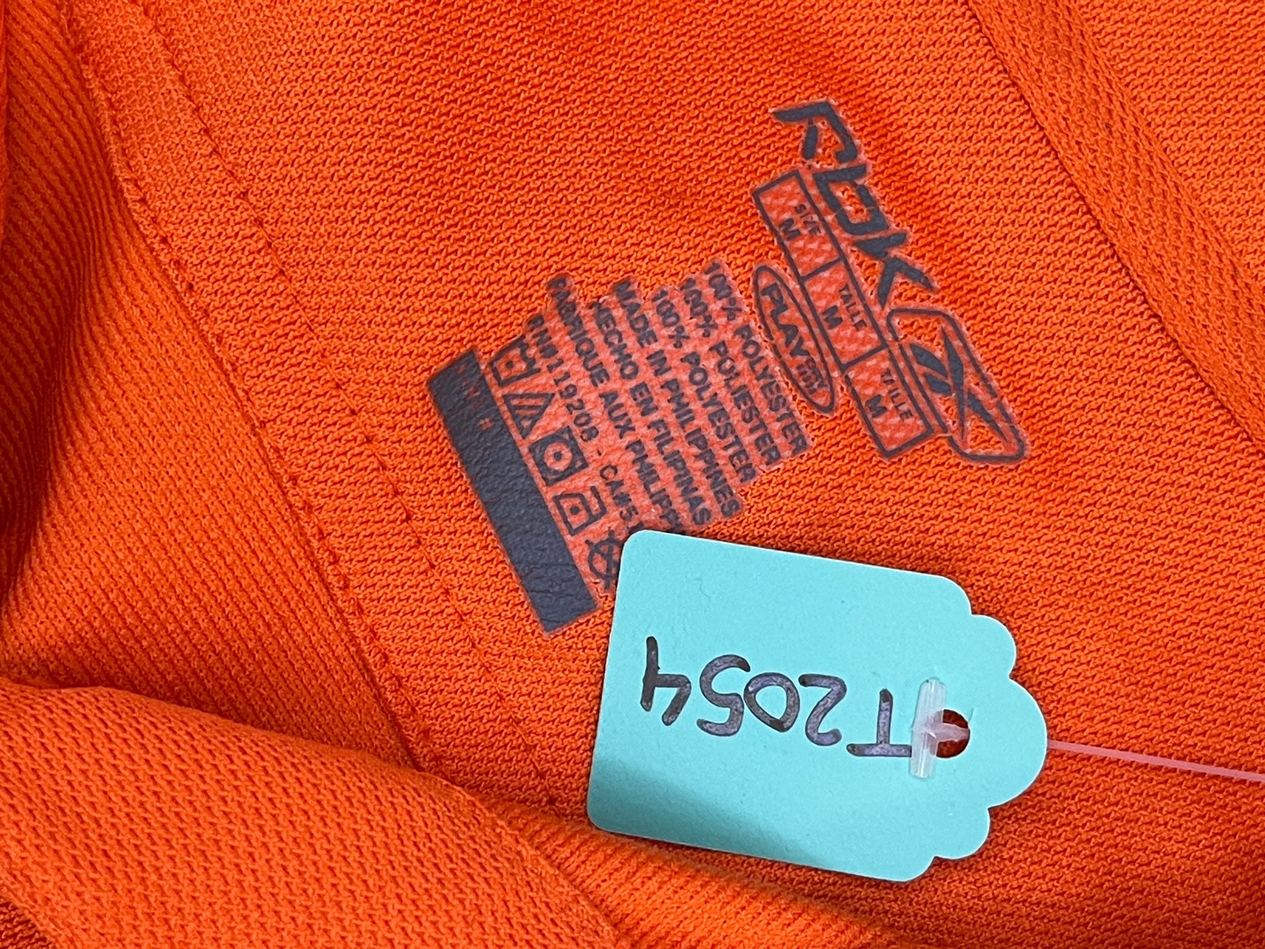 NFL Denver Broncos Lightweight Orange Golf Polo Shirt Men's Medium