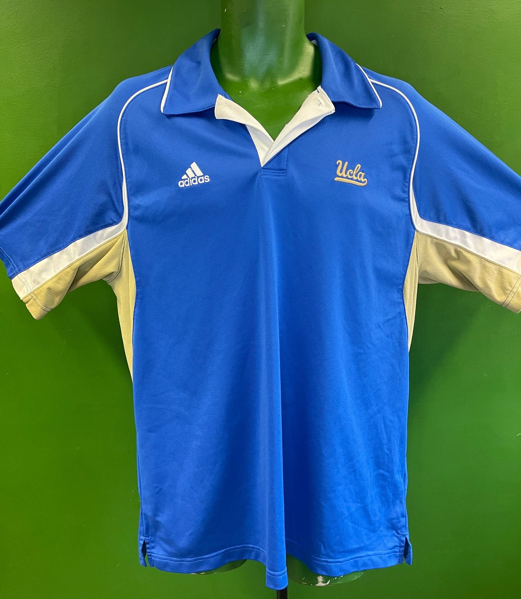 NCAA UCLA Bruins Blue Golf Polo Shirt Men's Large