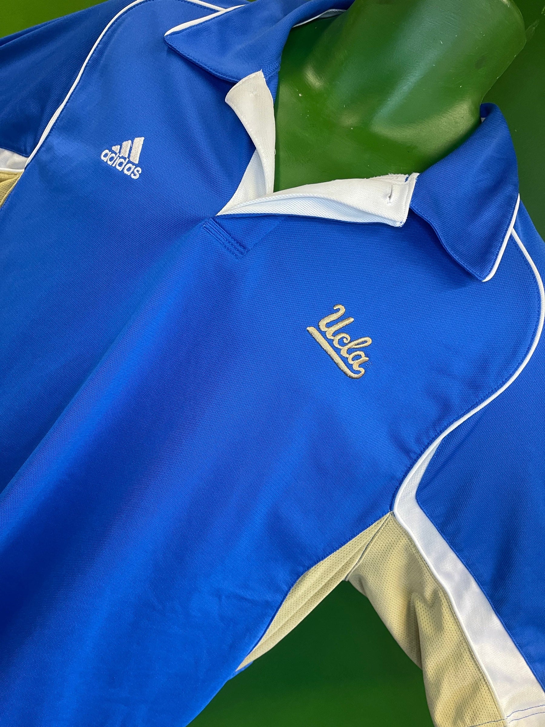 NCAA UCLA Bruins Blue Golf Polo Shirt Men's Large