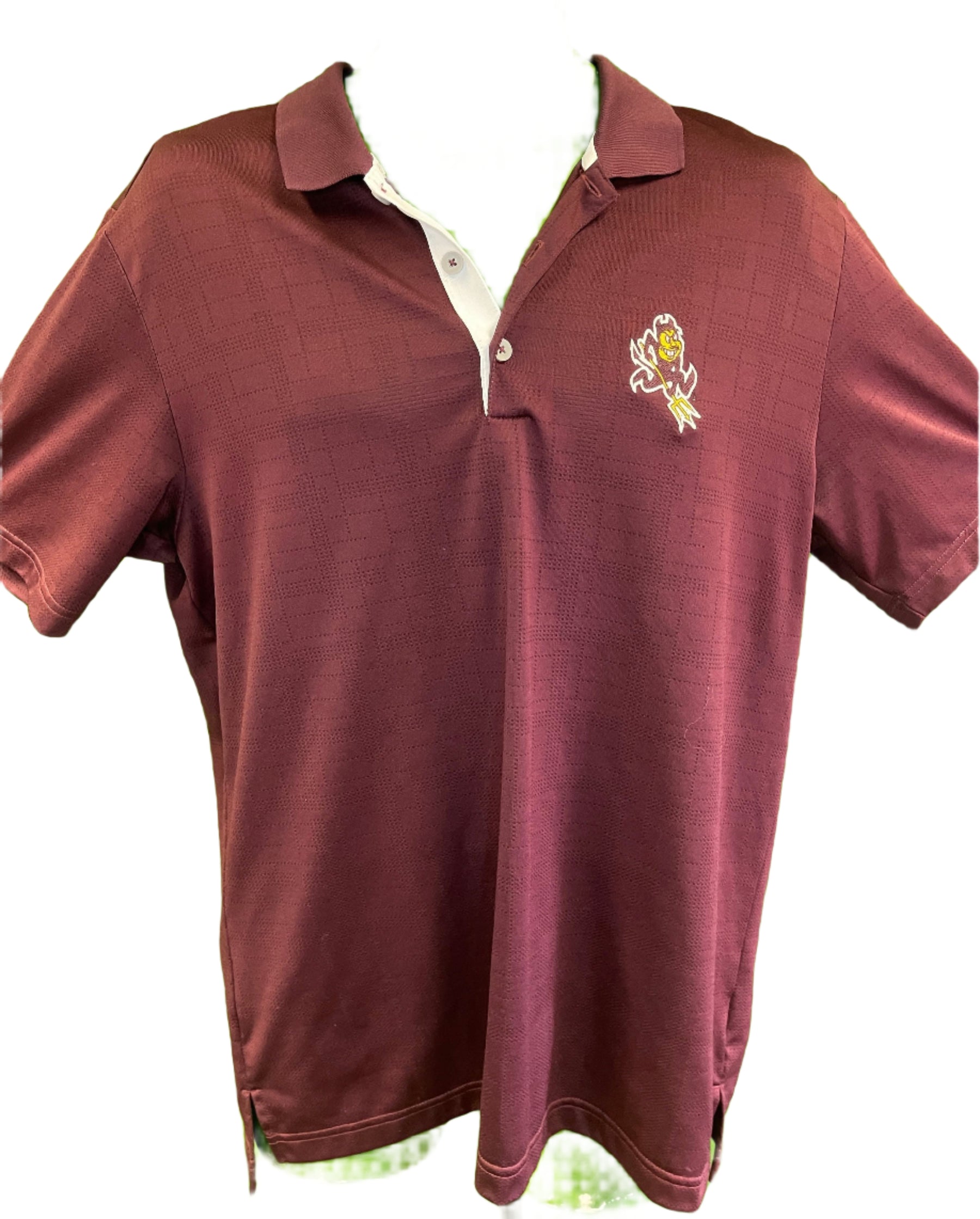 NCAA Arizona State Sun Devils Climacool Golf Polo Shirt Men's Large