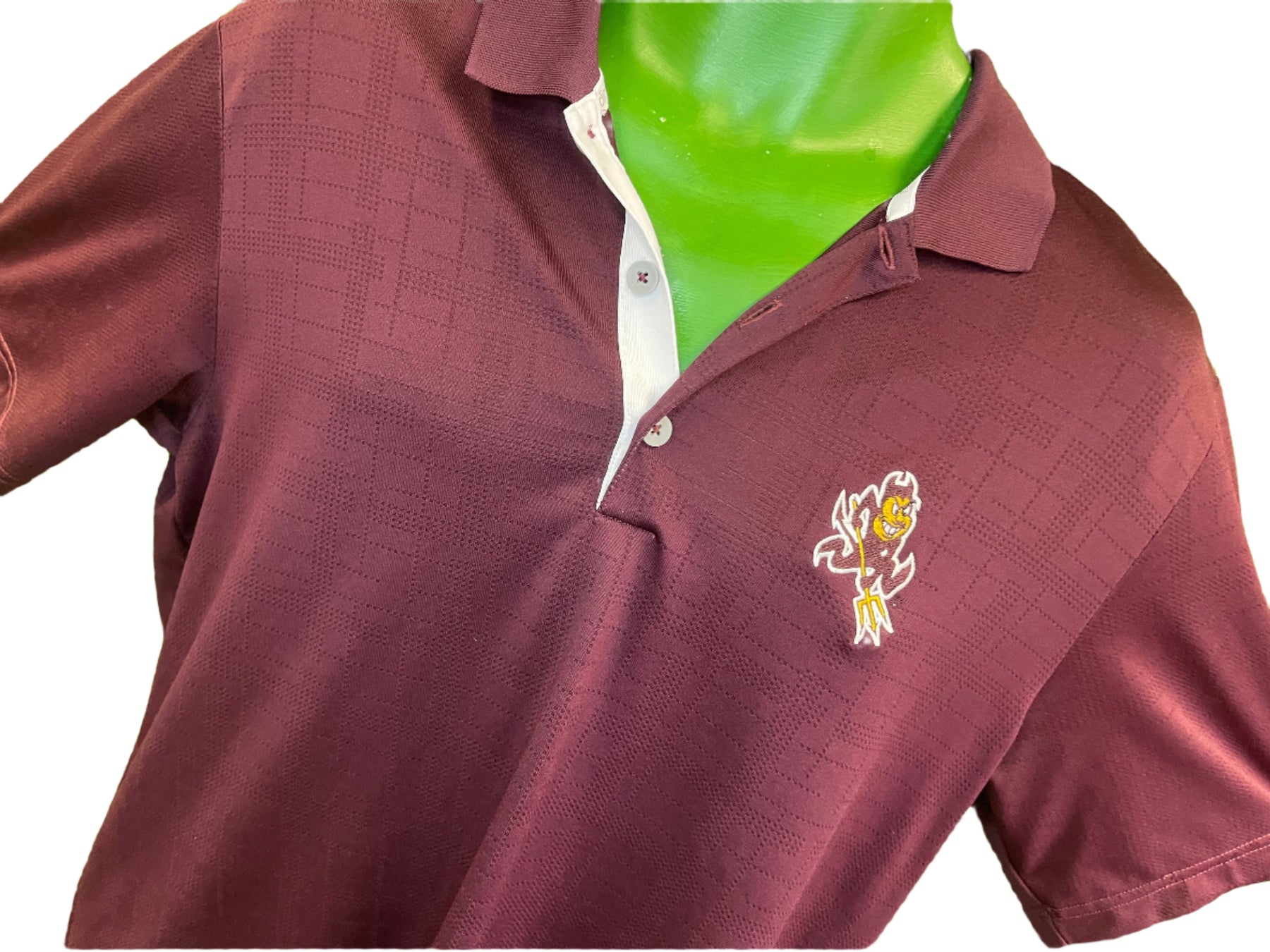 NCAA Arizona State Sun Devils Climacool Golf Polo Shirt Men's Large