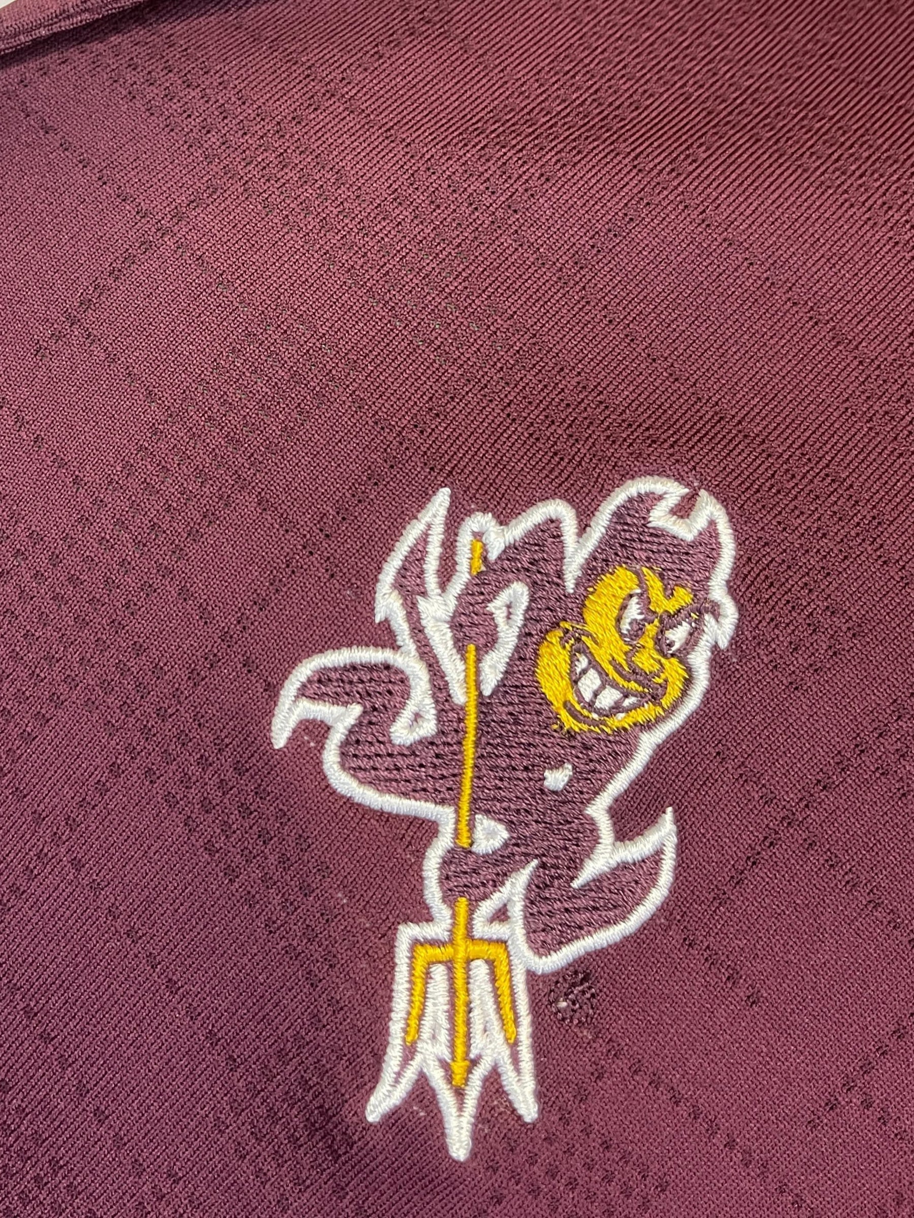 NCAA Arizona State Sun Devils Climacool Golf Polo Shirt Men's Large