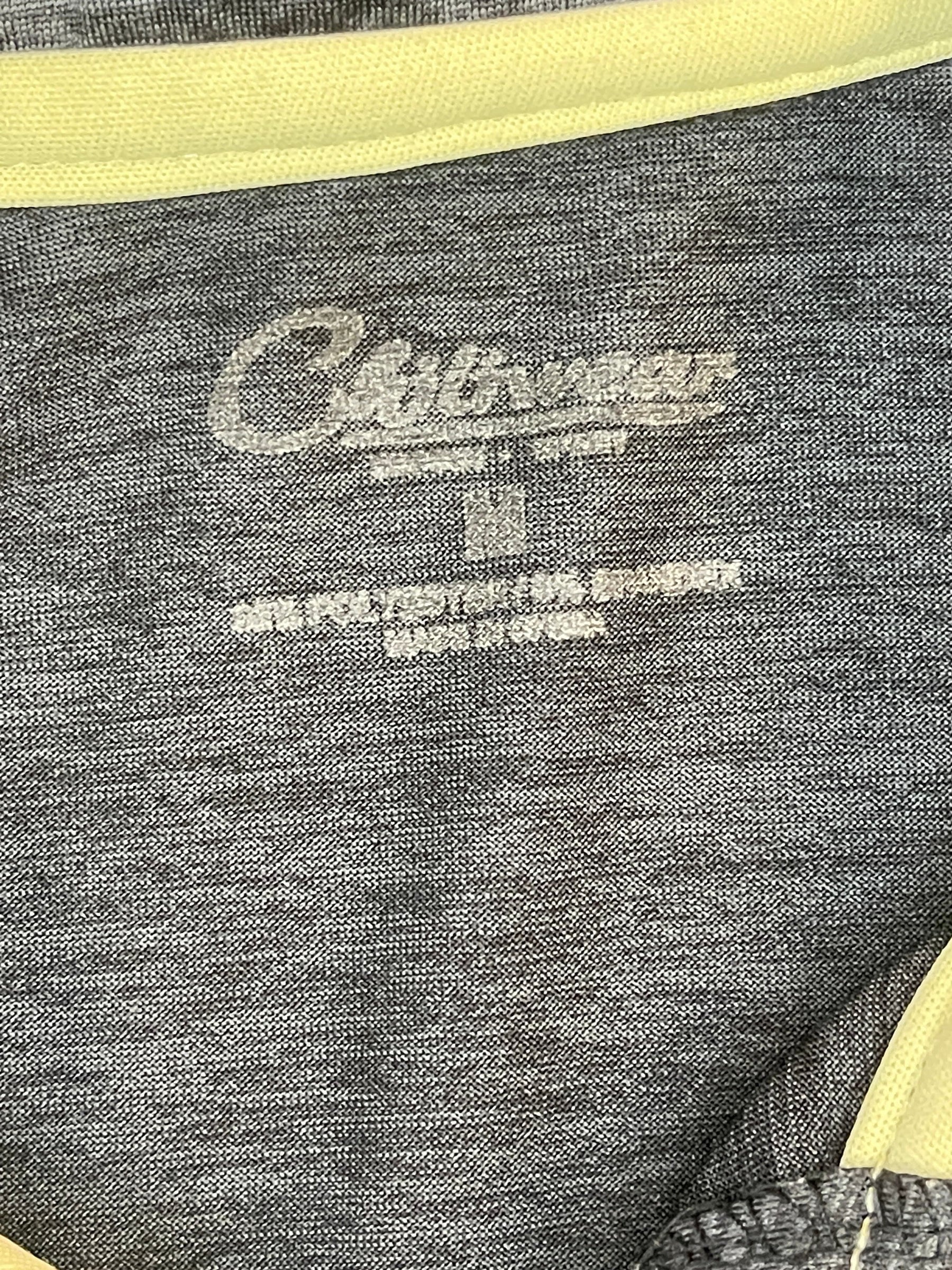 NCAA Colorado Buffaloes Grey Space Dye Golf Polo Shirt Men's Medium