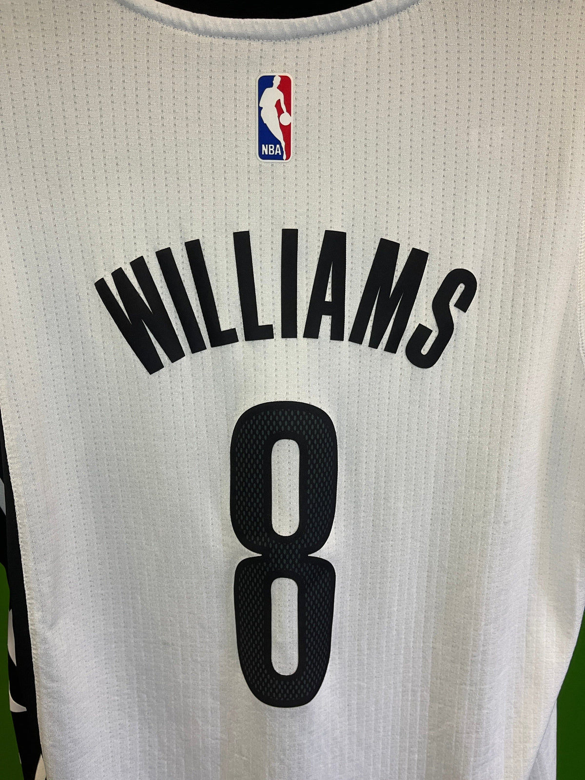 NBA Brooklyn Nets Deron Williams #8 Swingman +2" Length Jersey Men's Large