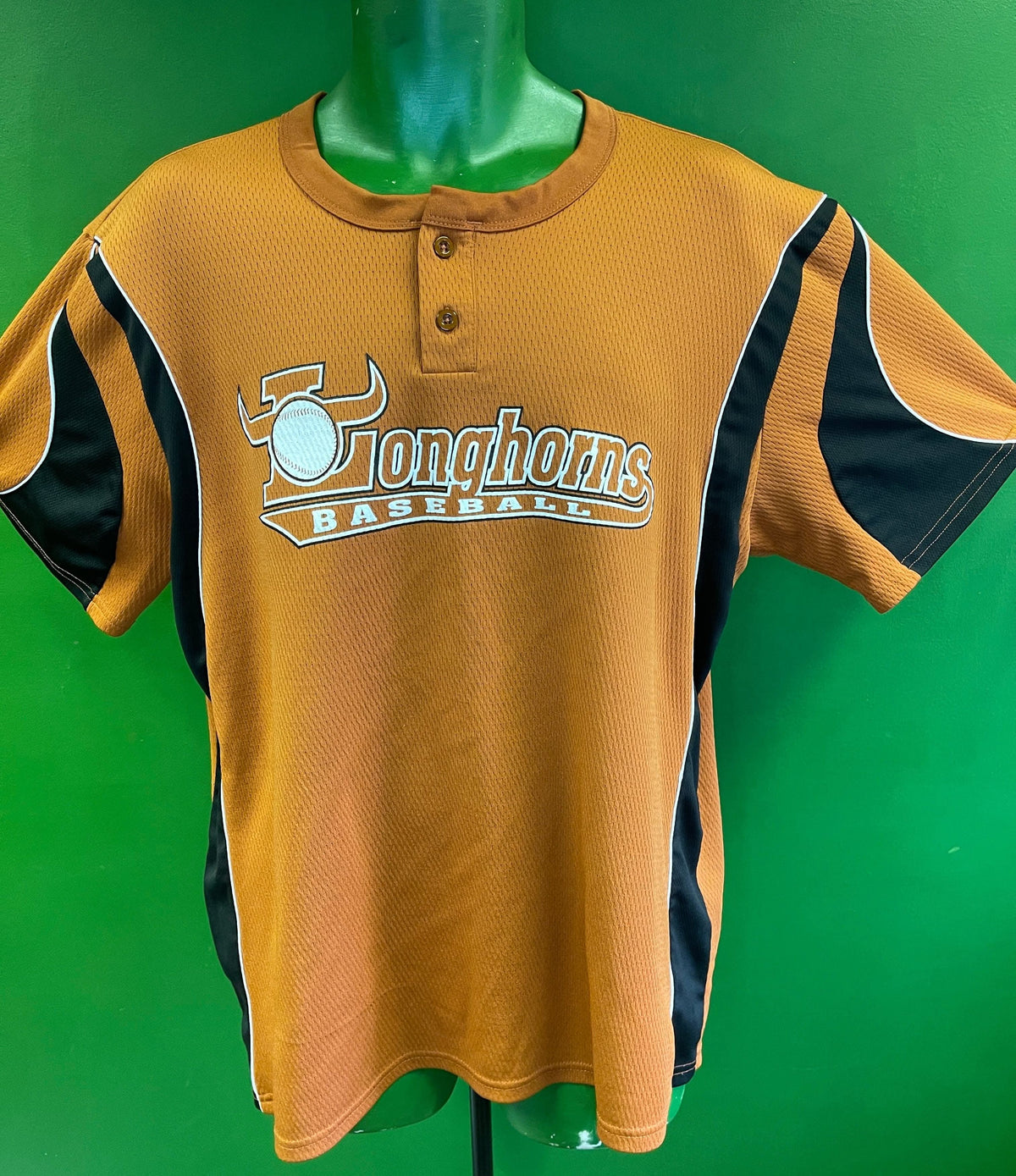 NCAA Texas Longhorns Baseball Jersey Men's X-Large