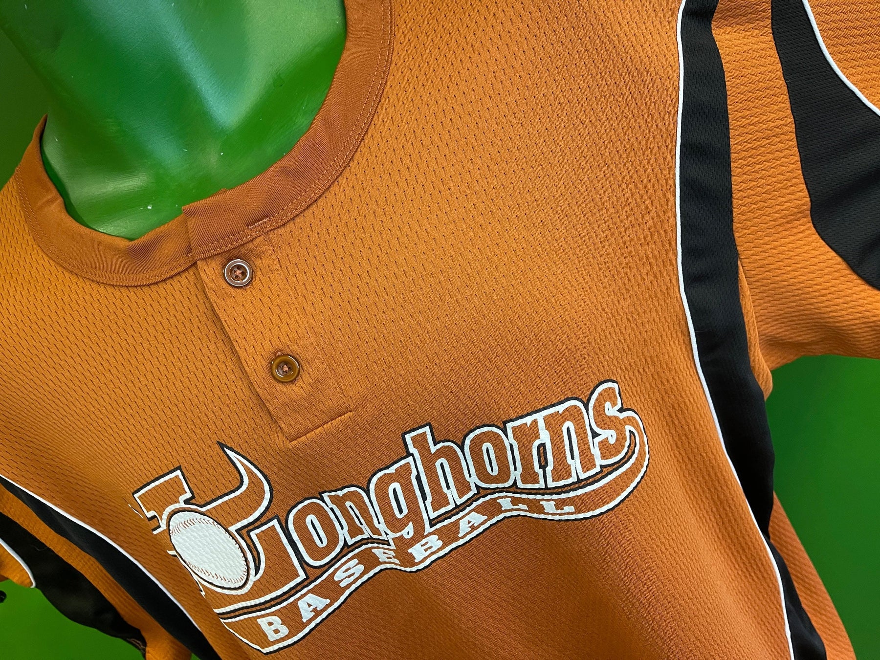 NCAA Texas Longhorns Baseball Jersey Men's X-Large