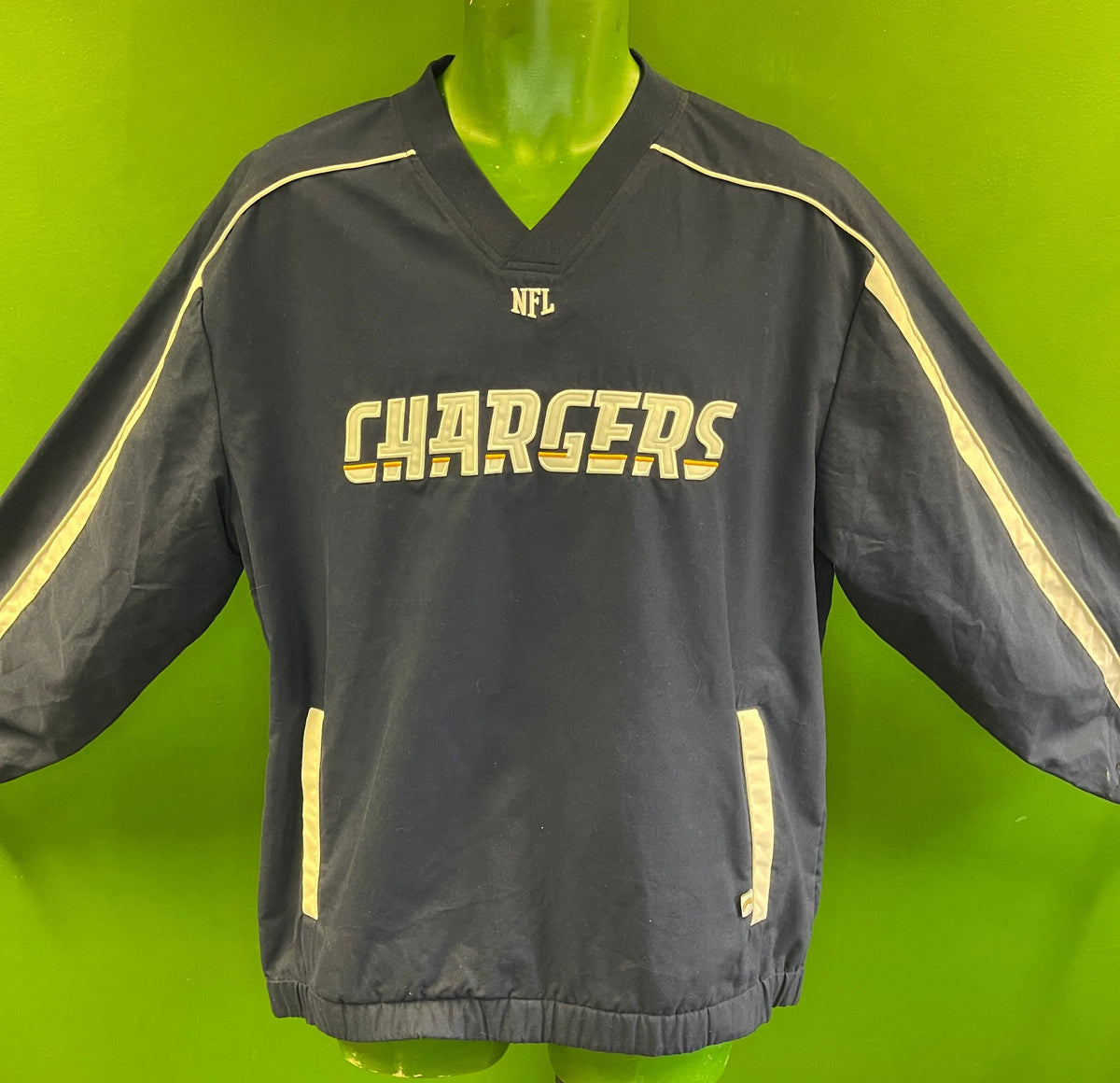 NFL Los Angeles Chargers Blue Pullover Men's Medium