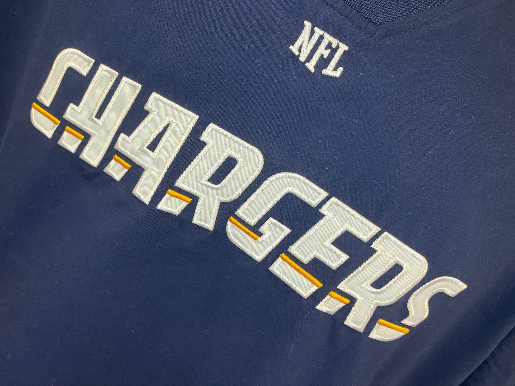 NFL Los Angeles Chargers Blue Pullover Men's Medium