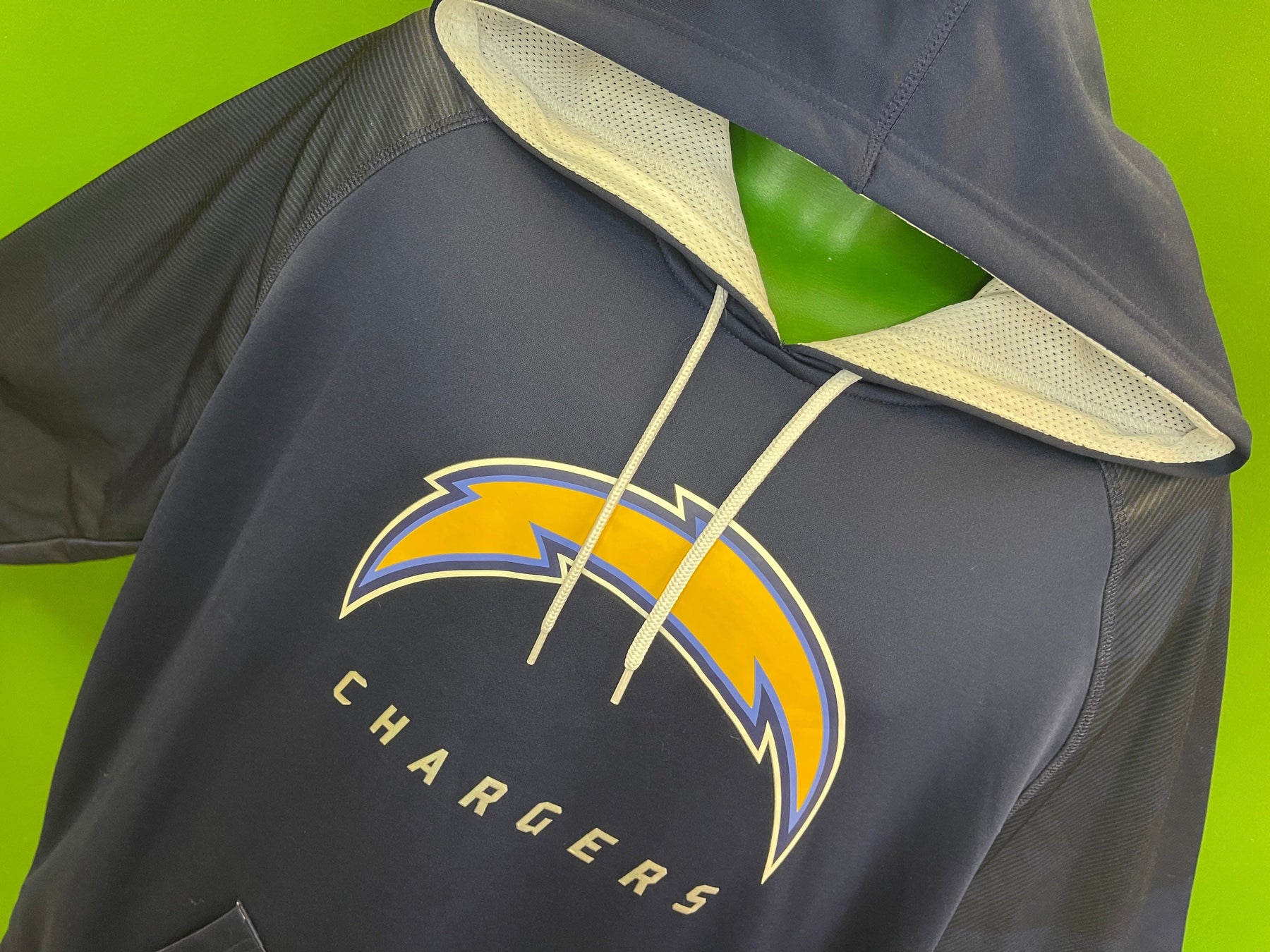 NFL Los Angeles Chargers Majestic Blue Pullover Hoodie Men's X-Large