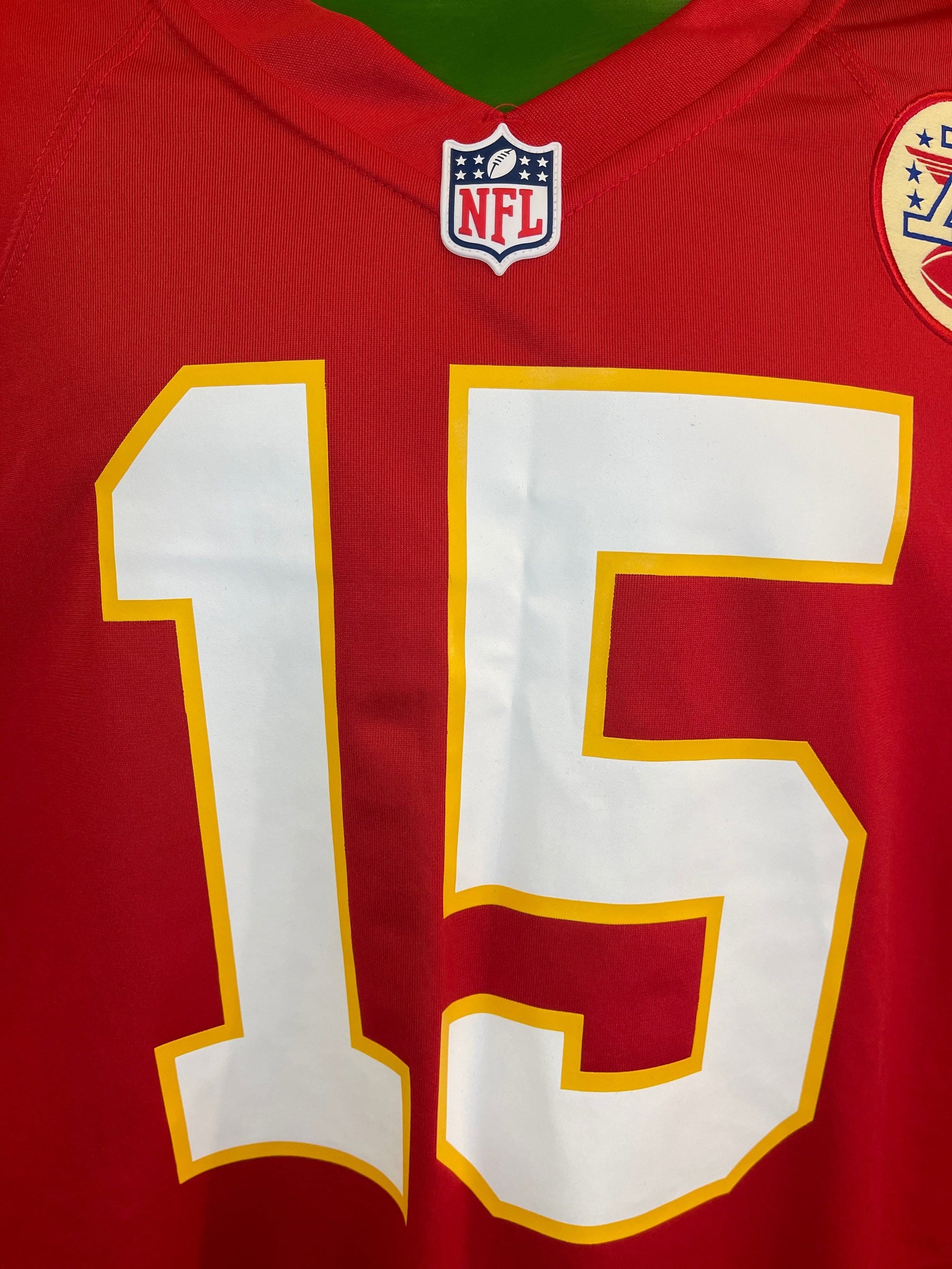 NFL Kansas City Chiefs Patrick Mahomes #15 Game Jersey Men's 3X-Large NWT