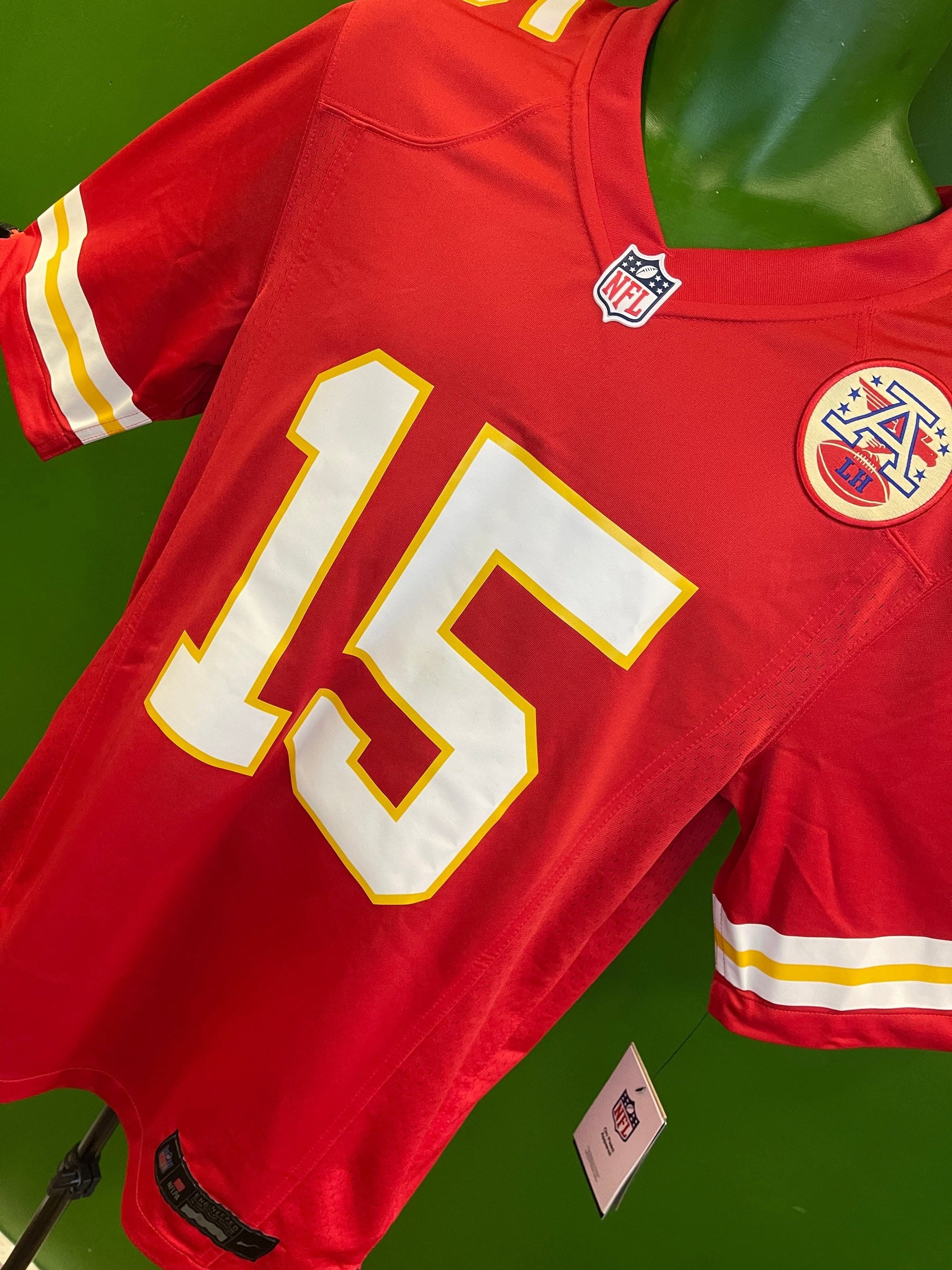 NFL Kansas City Chiefs Patrick Mahomes #15 Game Jersey Men's Small NWT