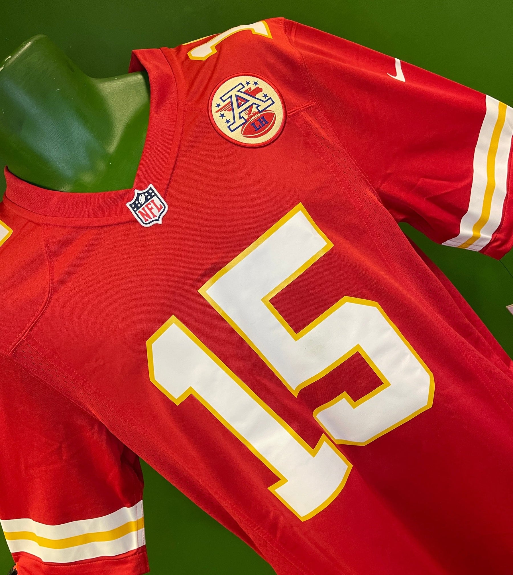 NFL Kansas City Chiefs Patrick Mahomes #15 Game Jersey Men's Small NWT