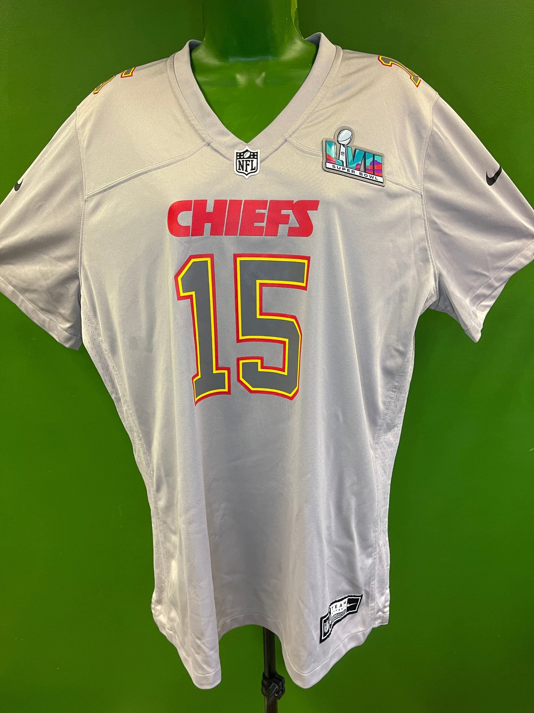NFL Kansas City Chiefs Mahomes #15 Super Bowl LVII Jersey Women's 2X-Large NWOT