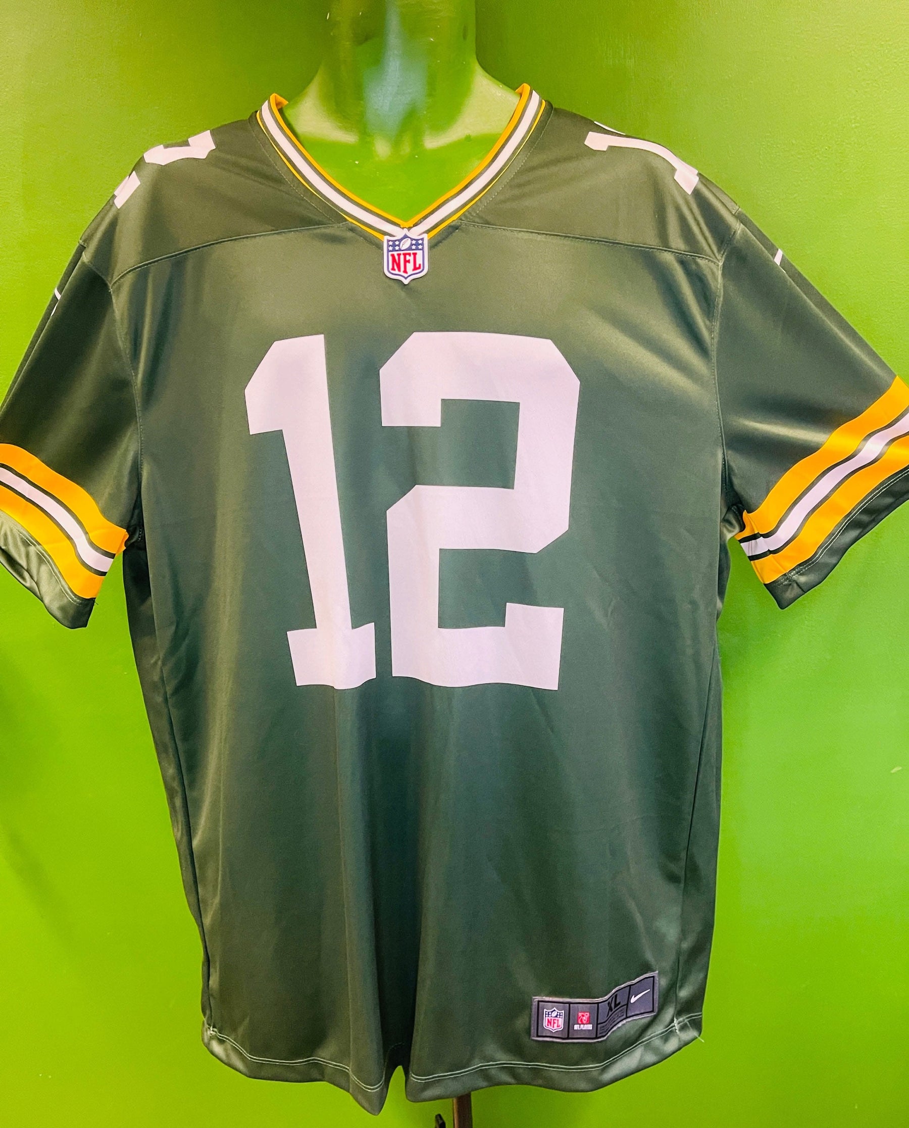 NFL Green Bay Packers Aaron Rodgers Legend Jersey Men's X-Large NWT