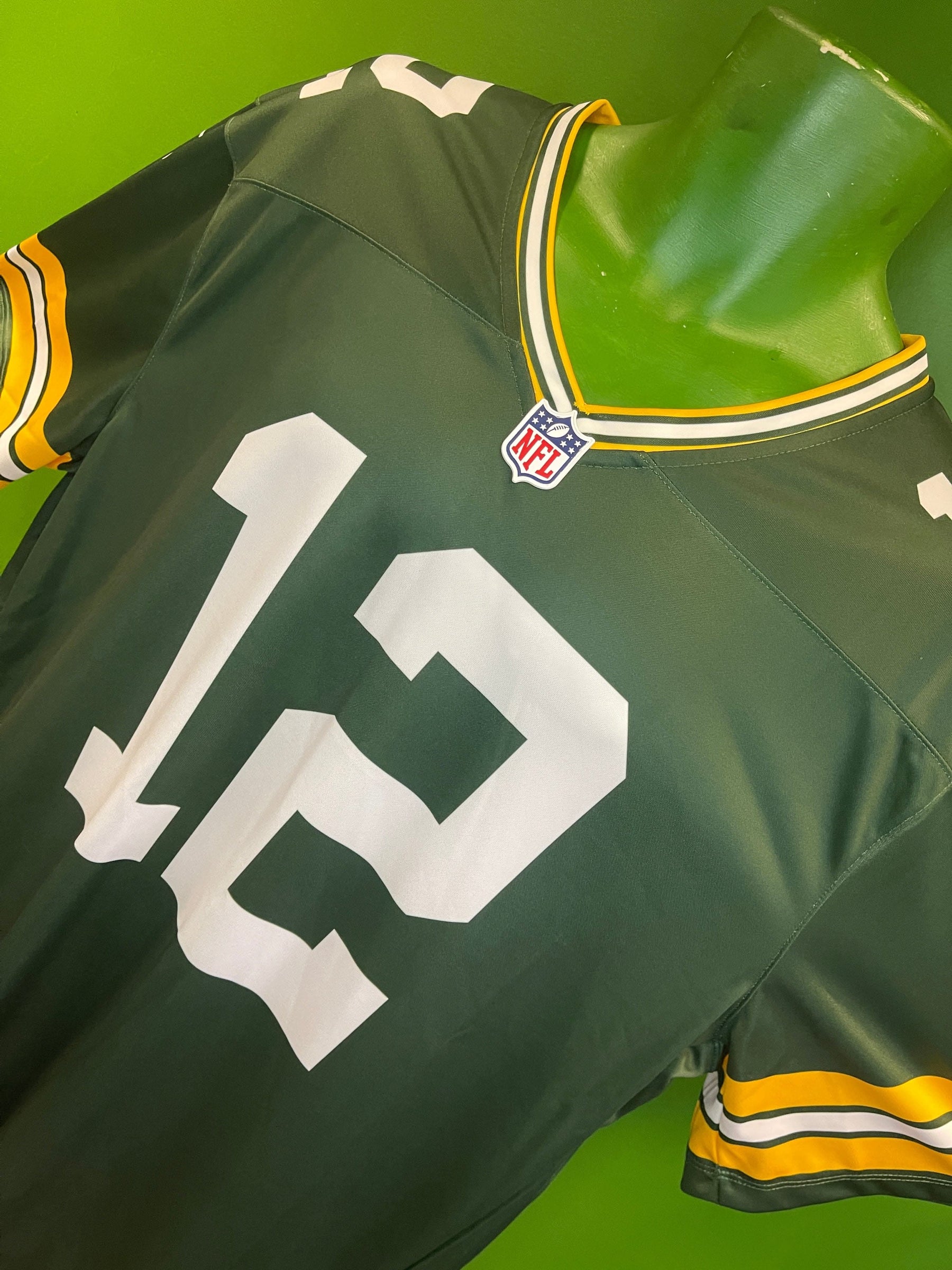 NFL Green Bay Packers Aaron Rodgers Legend Jersey Men's X-Large NWT