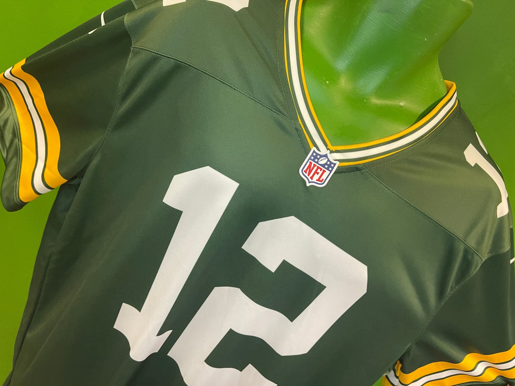 NFL Green Bay Packers Aaron Rodgers Legend Jersey Men's X-Large NWT