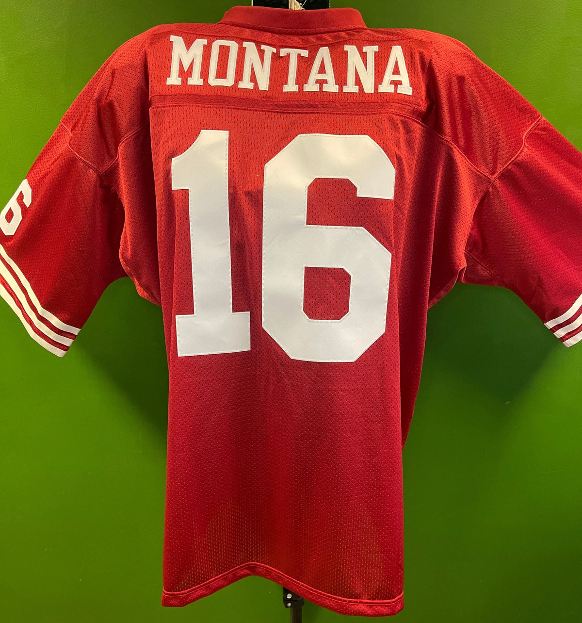 NFL San Francisco 49ers Montana #19 Mitchell/Ness Stitched Jersey Men's 4XL NWT