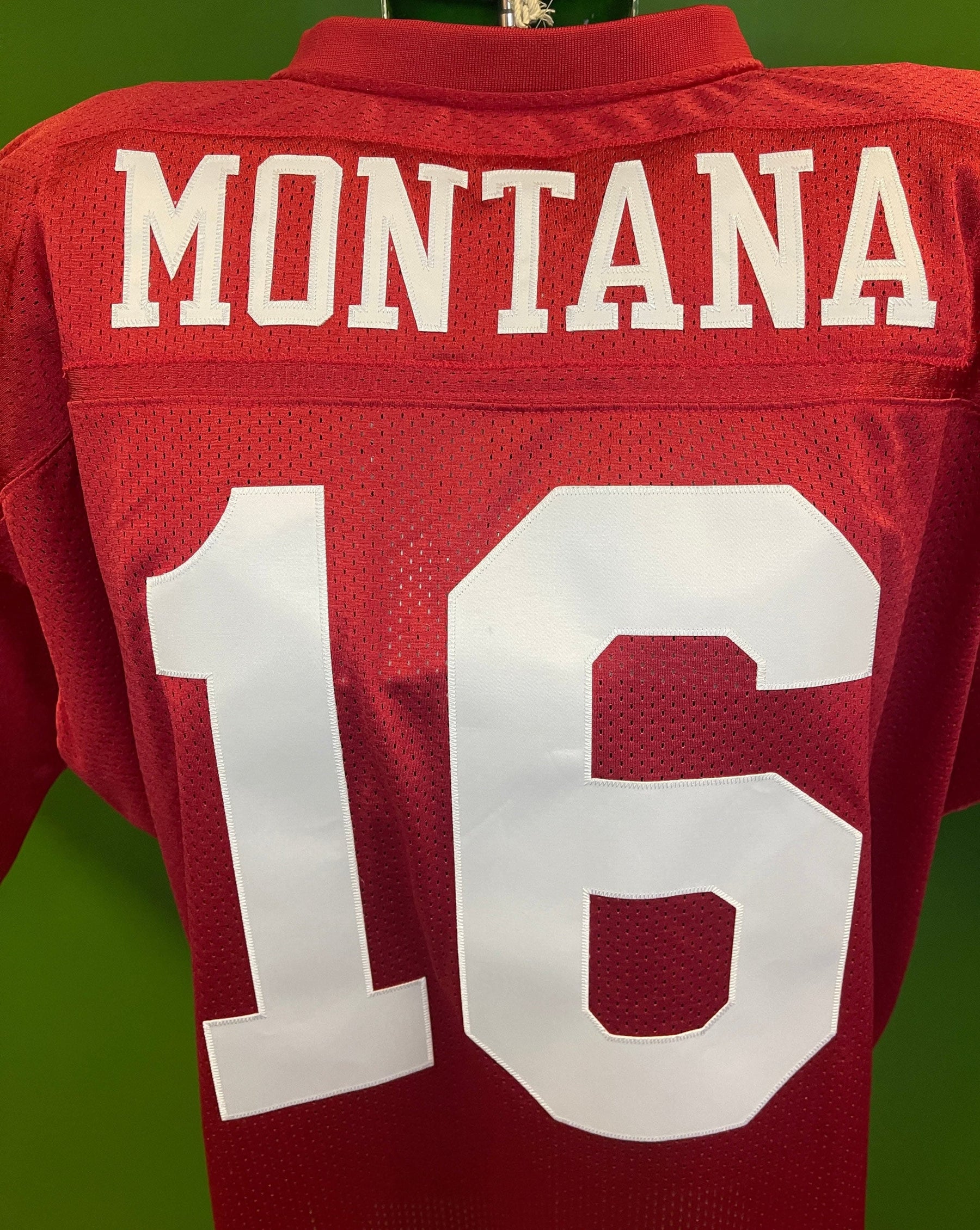 NFL San Francisco 49ers Montana #19 Mitchell/Ness Stitched Jersey Men's 4XL NWT
