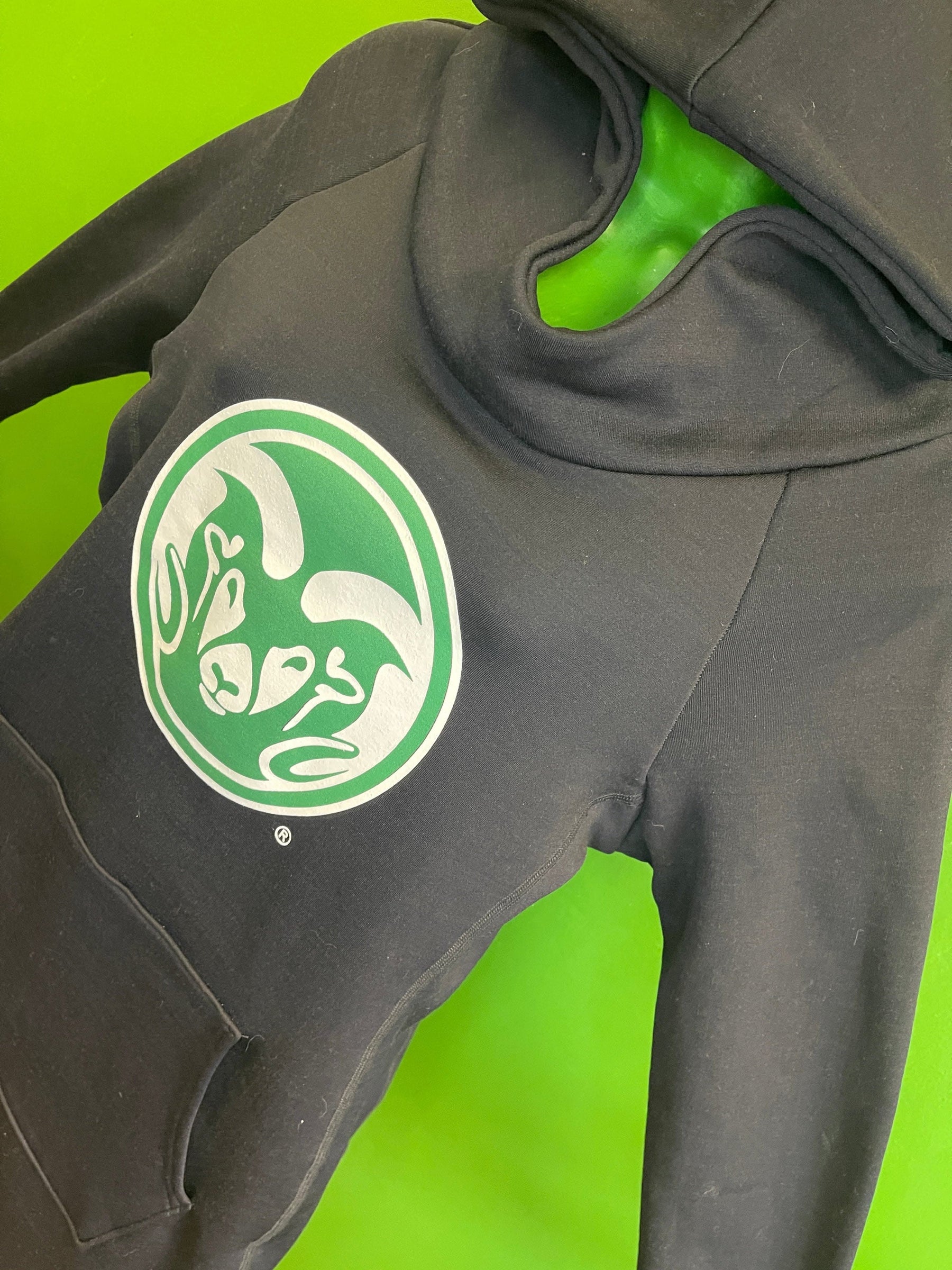NCAA Colorado State Rams Fitted Black Pullover Hoodie Women's Small