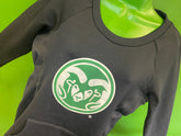 NCAA Colorado State Rams Fitted Black Pullover Sweatshirt Women's Medium