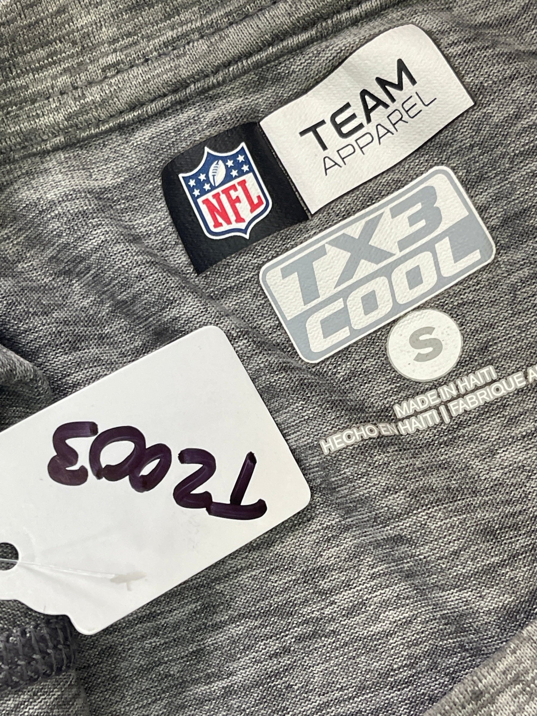 NFL Philadelphia Eagles Wicking Grey Space Dye T-Shirt Men's Small