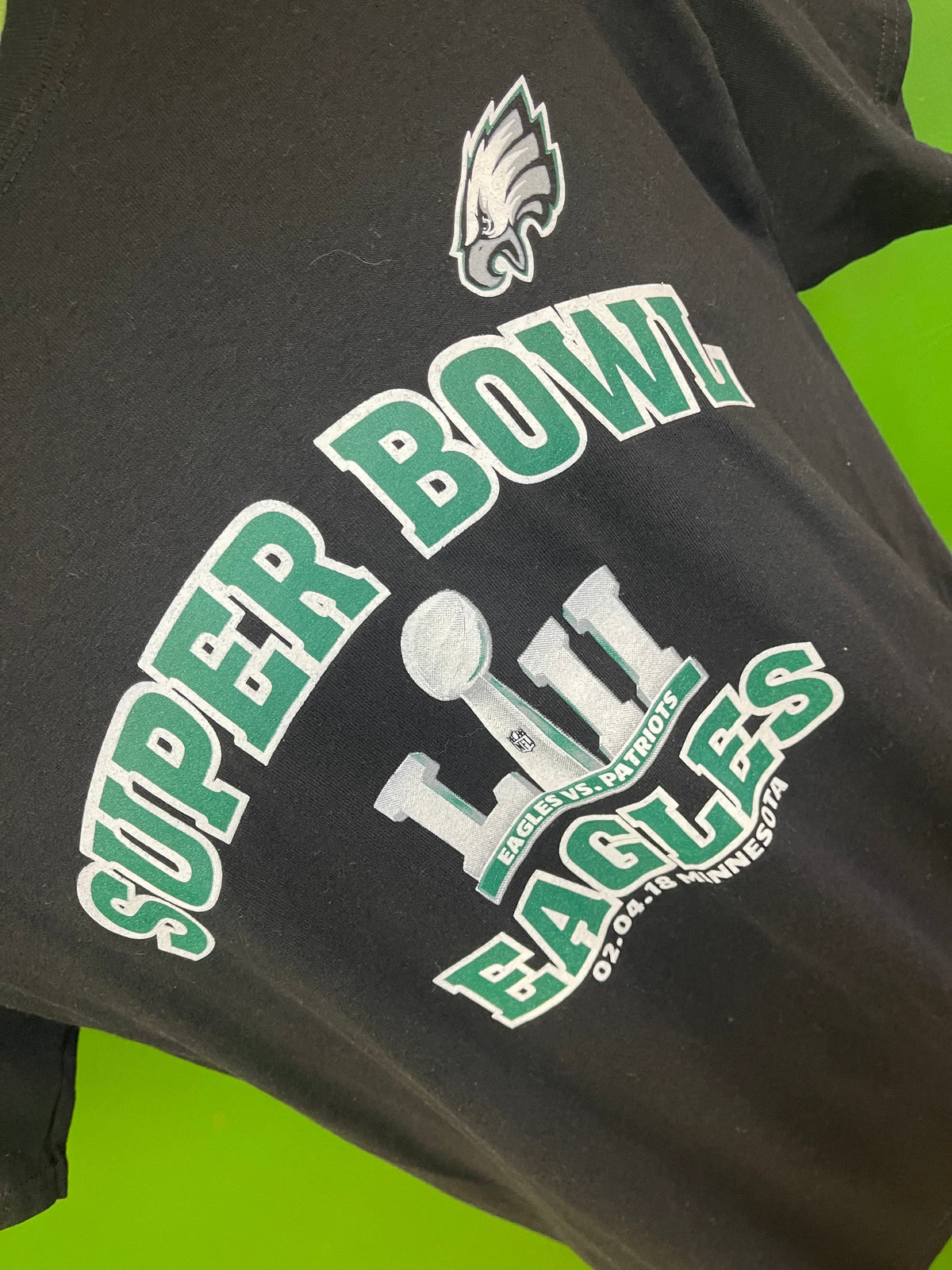 NFL Philadelphia Eagles Super Bowl LII T-Shirt Men's Medium