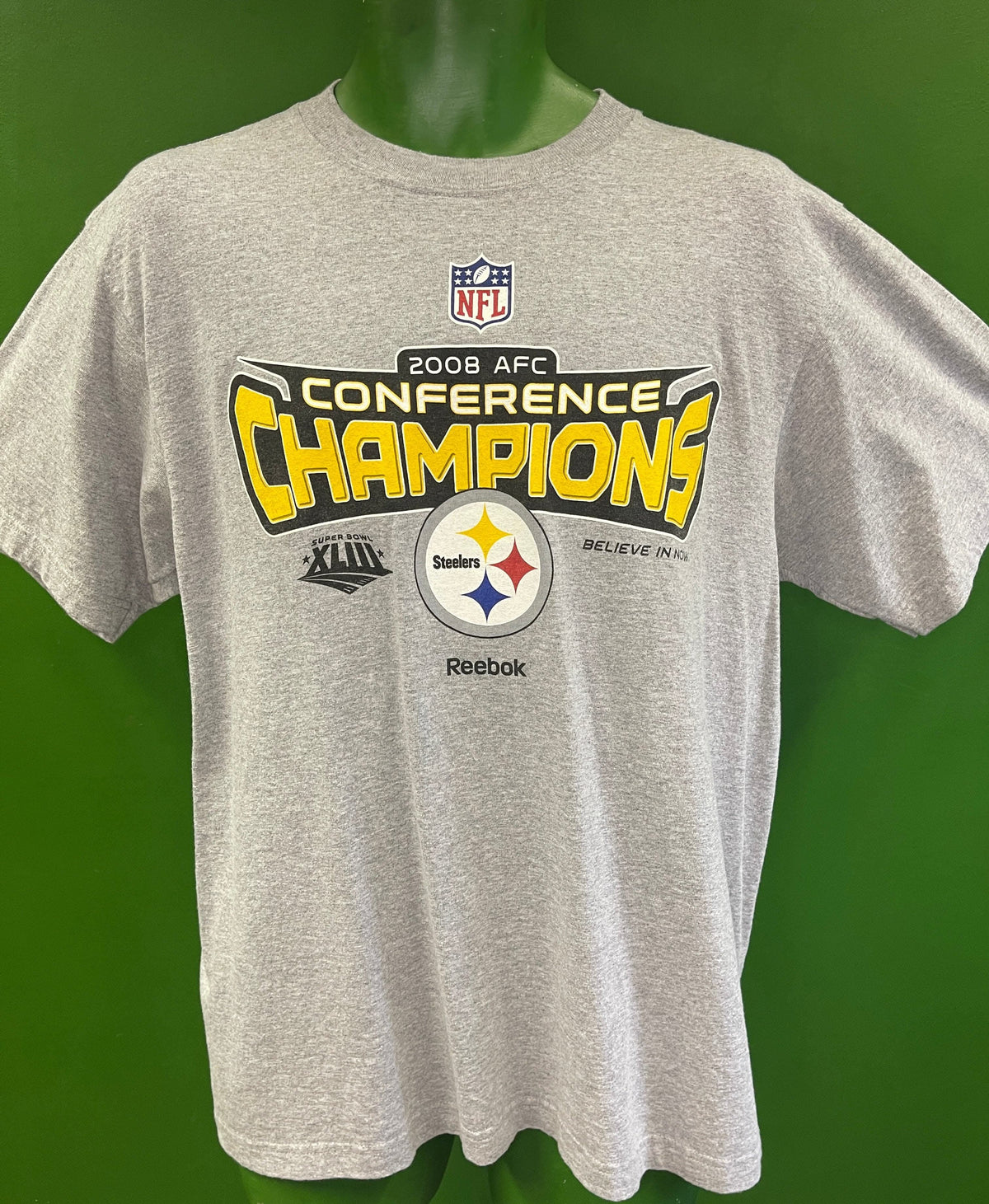 NFL Pitsburgh Steelers Super Bowl XLIII T-Shirt Men's X-Large